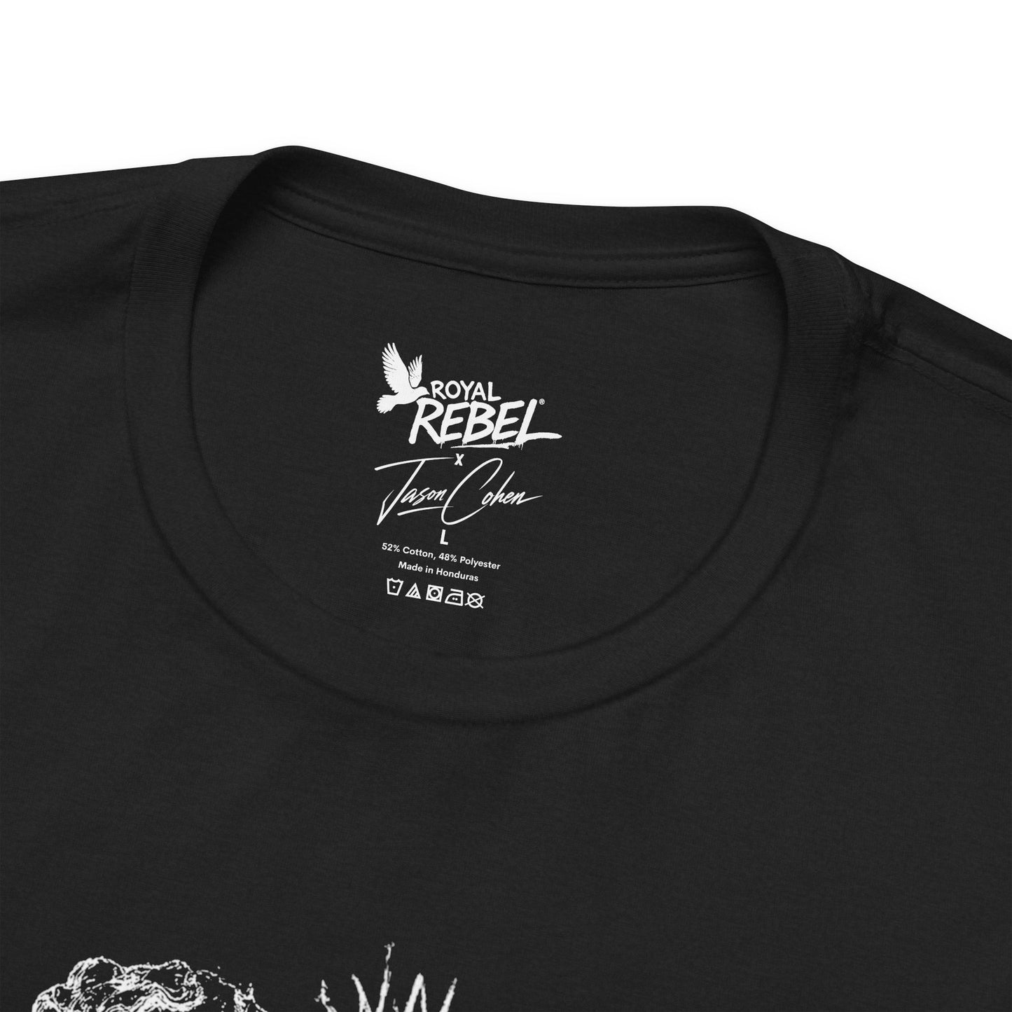 Rebel Sketch Tee - Edgy Unisex Jersey Tee for Rebel Minds