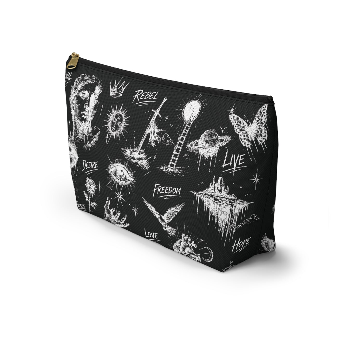 Ethereal Rebel Sketch  :  Everyday Rebel Pouch