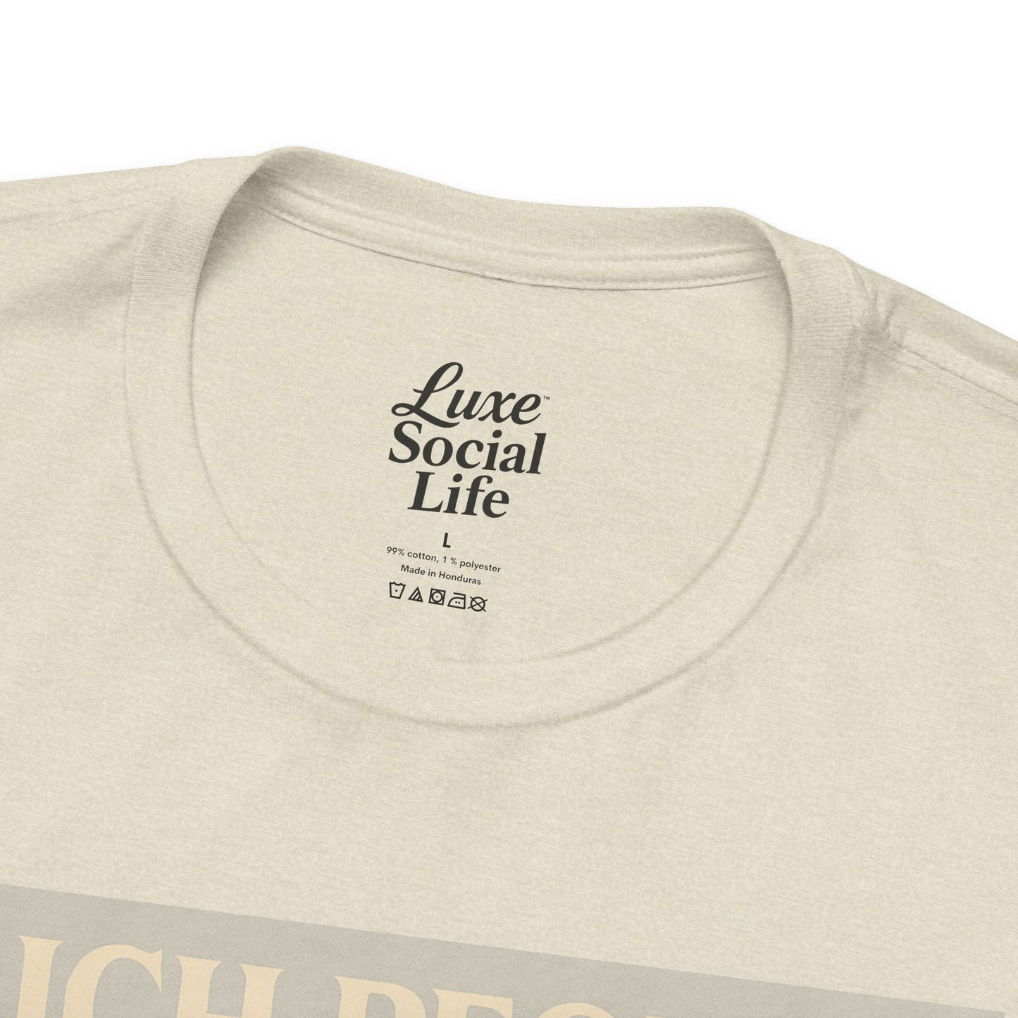 'Rich People Don't Sweat' - Luxe Social Life™ Graphic Tee