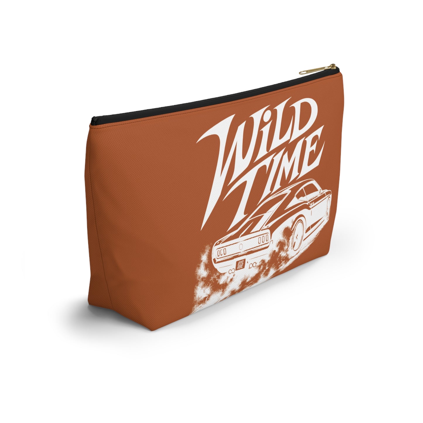 Wild Time™ Street Racer Orange Accessory Pouch - Travel Zip Bag