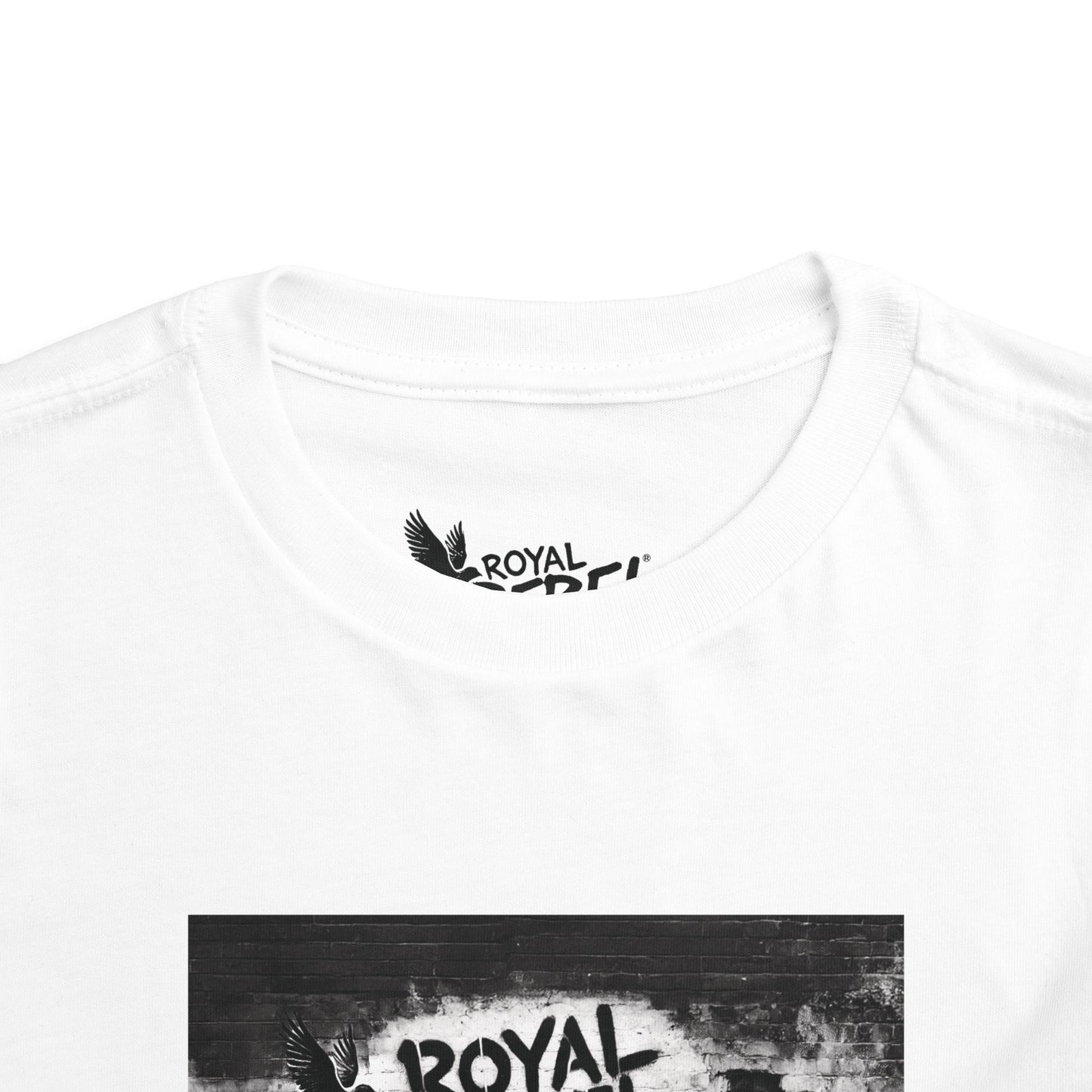 Toddler Tee — 'Royal Rebel' Street Art Graphic Kids Shirt