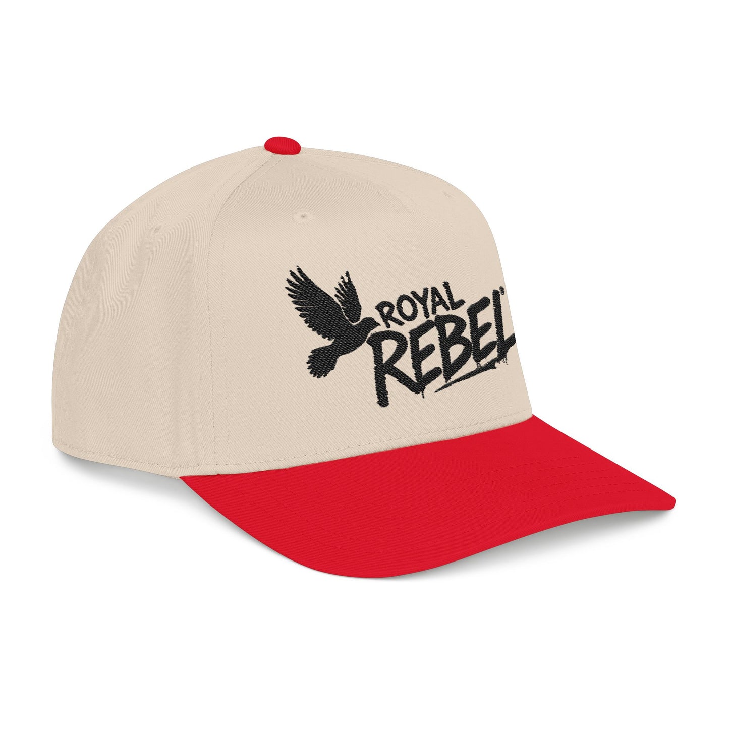 Royal Rebel® Embroidered Mid Profile Baseball Cap