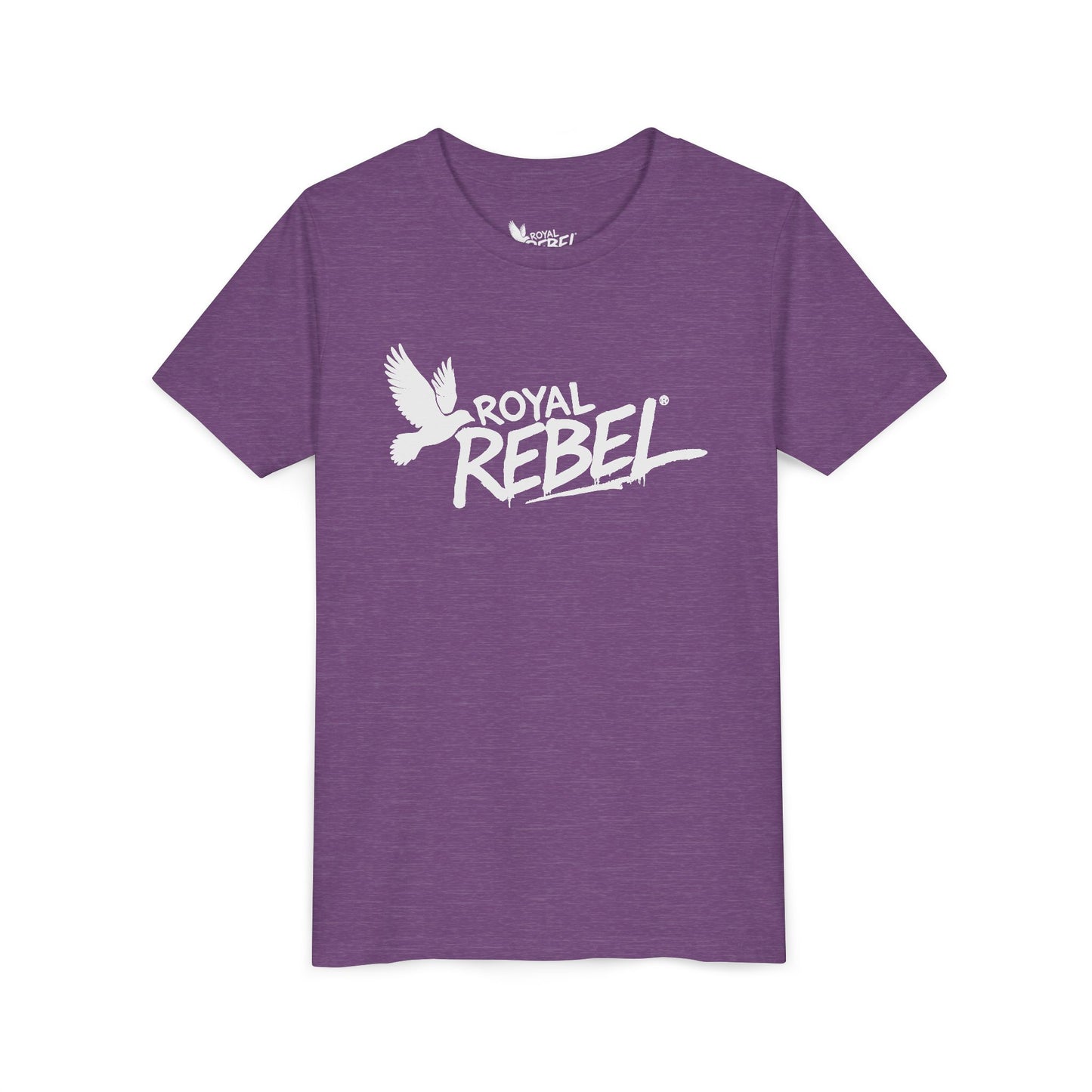 Royal Rebel Youth Tee — Kids' Graphic Skate Streetwear T-Shirt