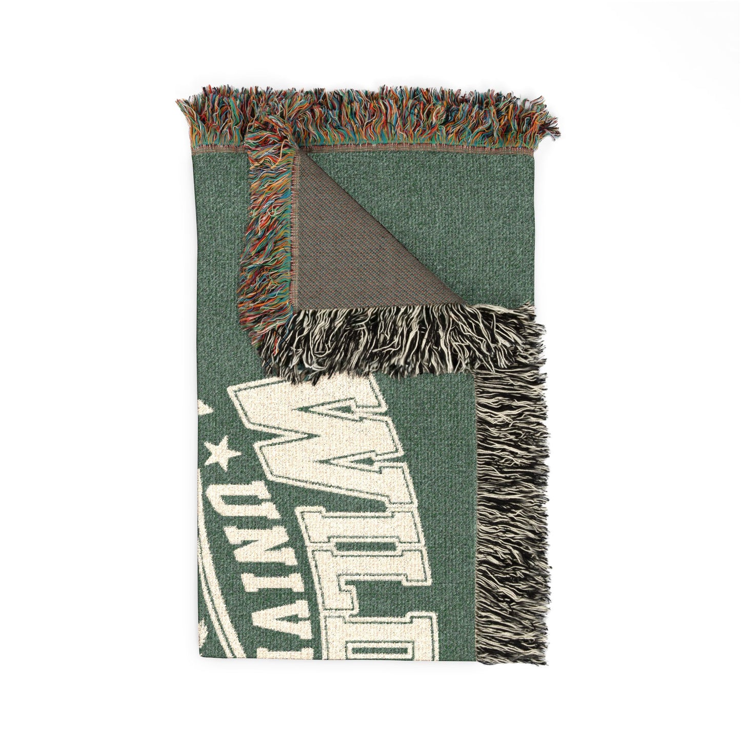 Wild Time™ University Woven Blanket - Cozy Art for the Bold Soul