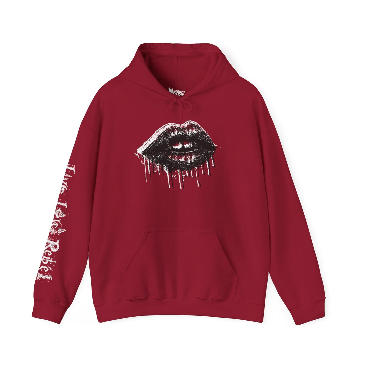 Royal Rebel® Ethereal Sketch Hoodie - Edgy Unisex Hoodie for Creative Minds