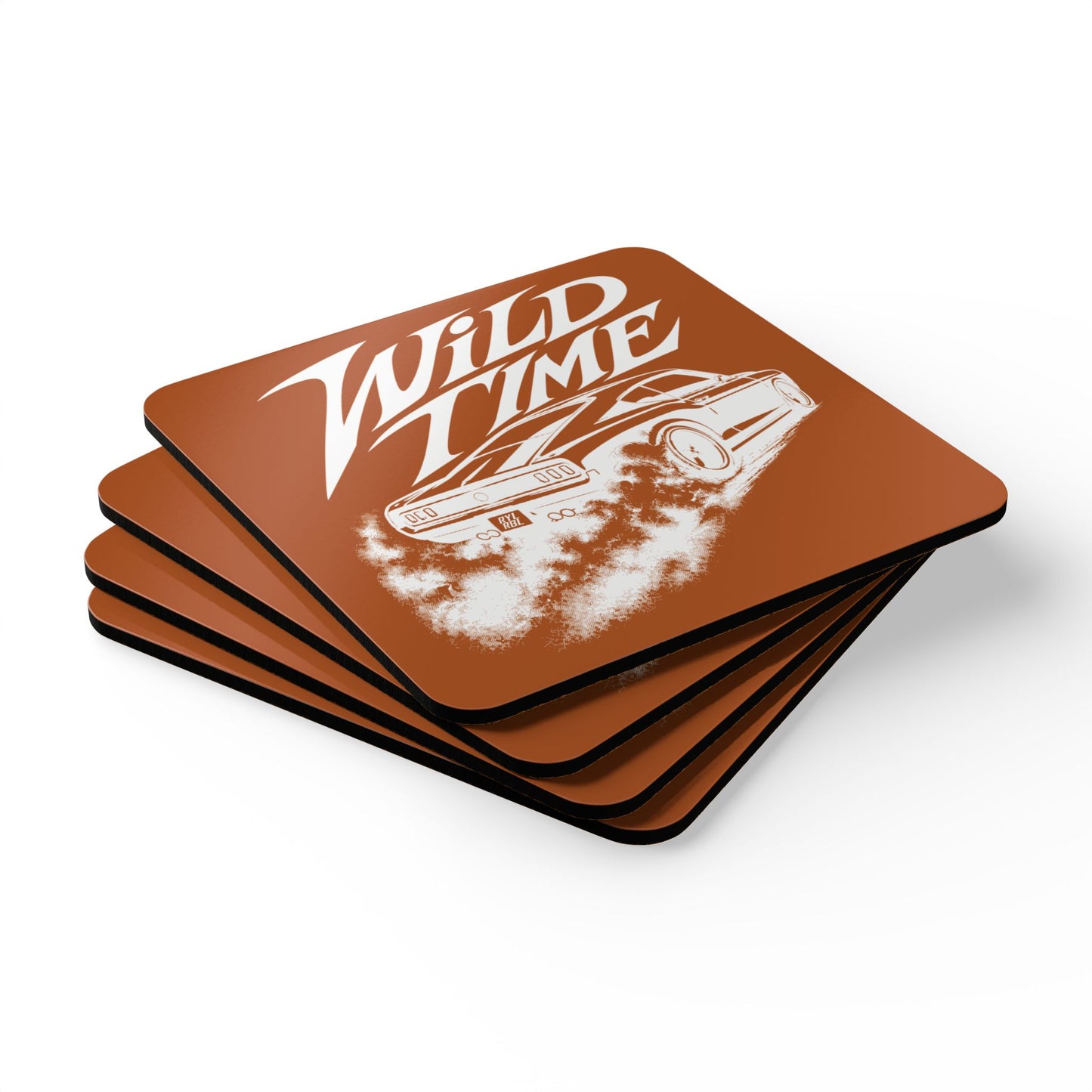 Wild Time™ Street Racer - 4 Piece Coaster Set