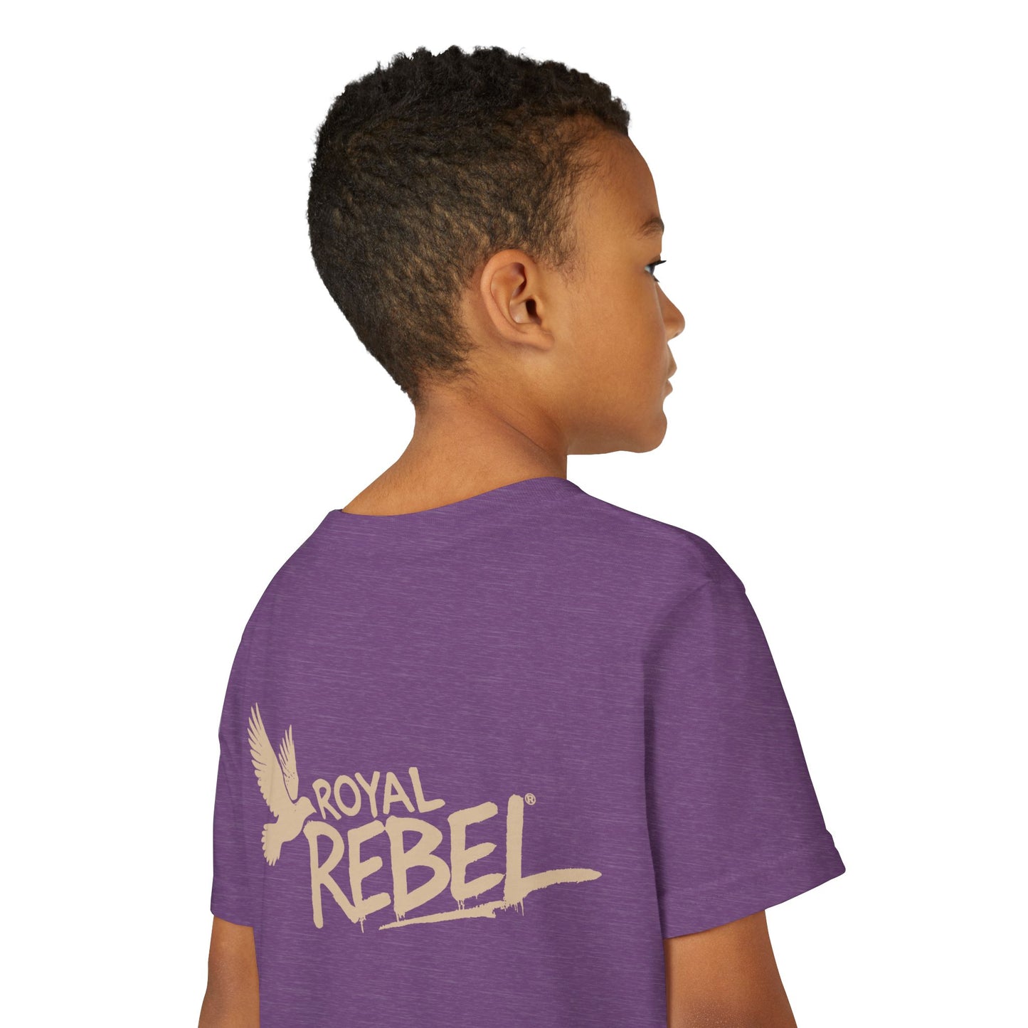 Royal Rebel Fly Youth Tee — Kids' Graphic Skate Streetwear T-Shirt