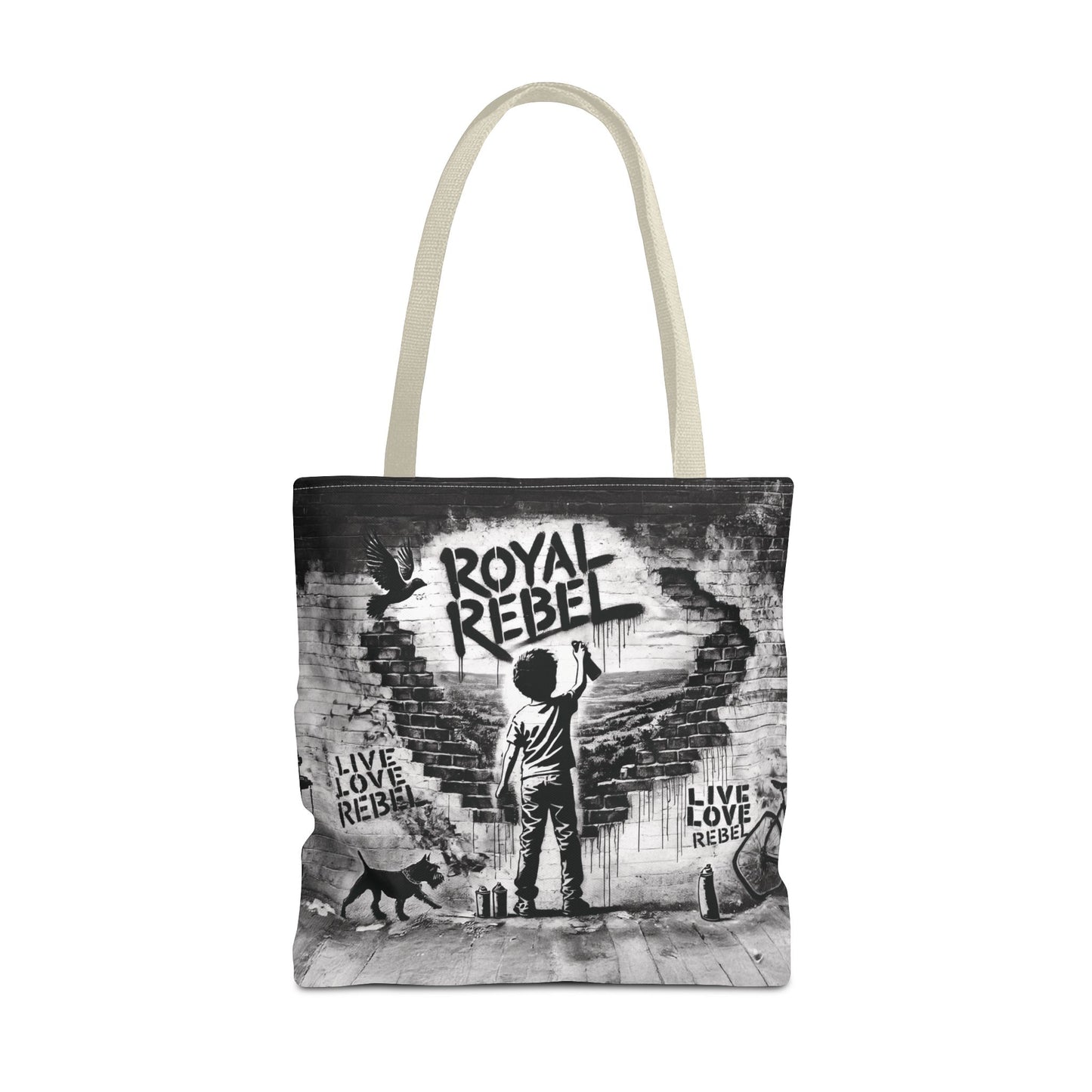 Royal Rebel® Tote Bag - Live Love Rebel Urban Style