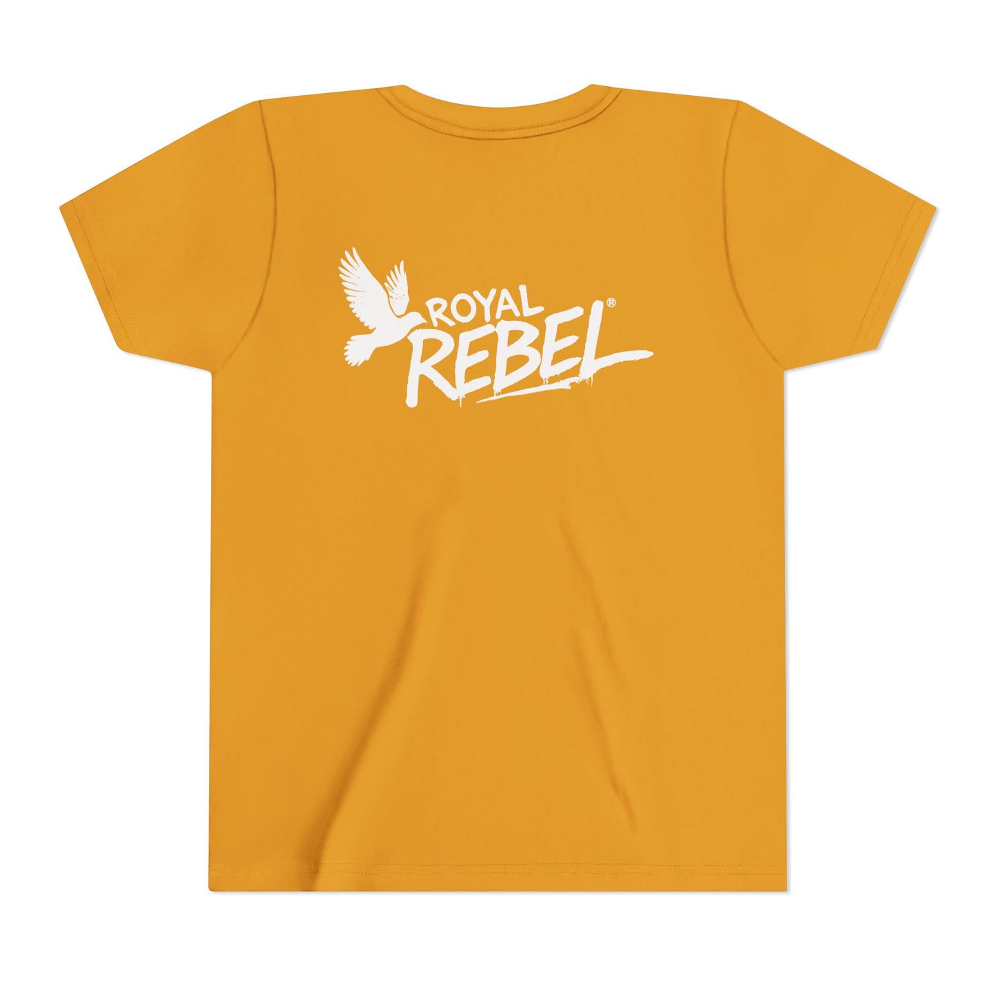 Royal Rebel Graffiti Youth Tee — Kids' Graphic Skate Streetwear T-Shirt