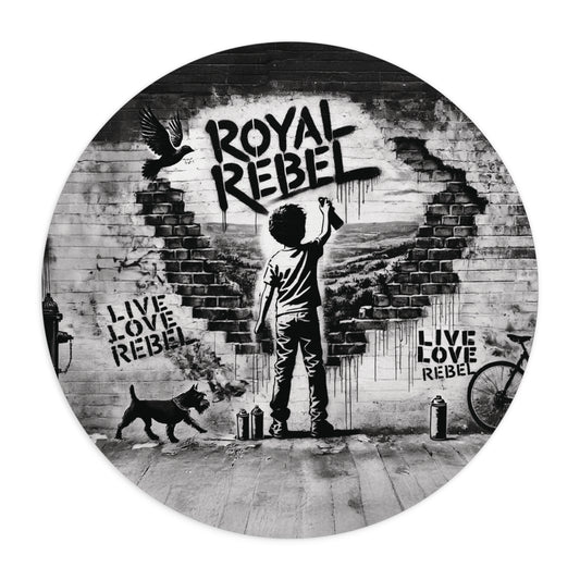 Royal Rebel® Graffiti Design Mouse Pad - Stylish & Durable