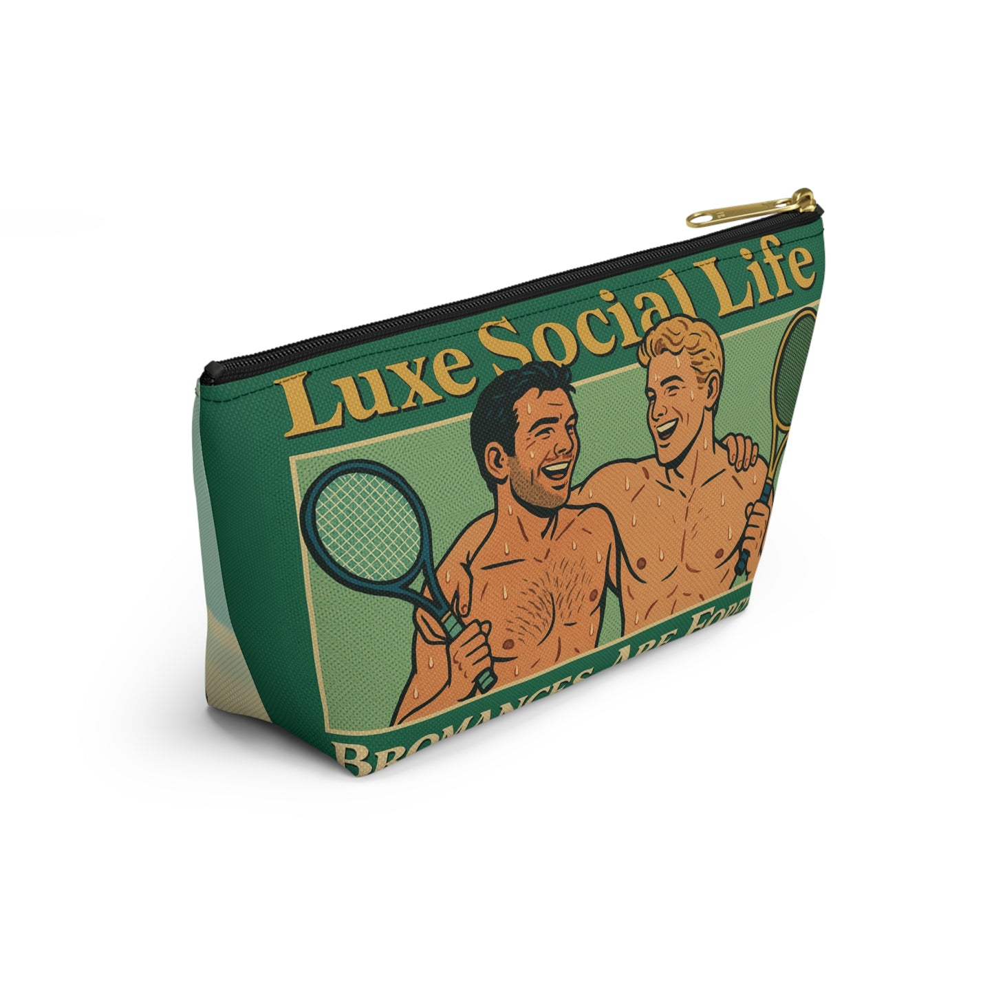 2 Sided Design : Chic Accessory Pouch for Everyday