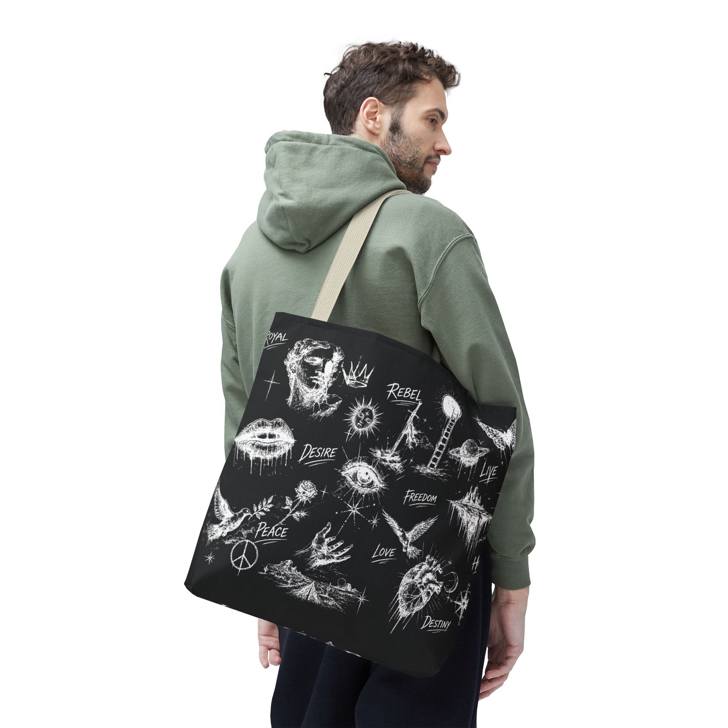 Royal Rebel® Ethereal Sketch Tote Bag