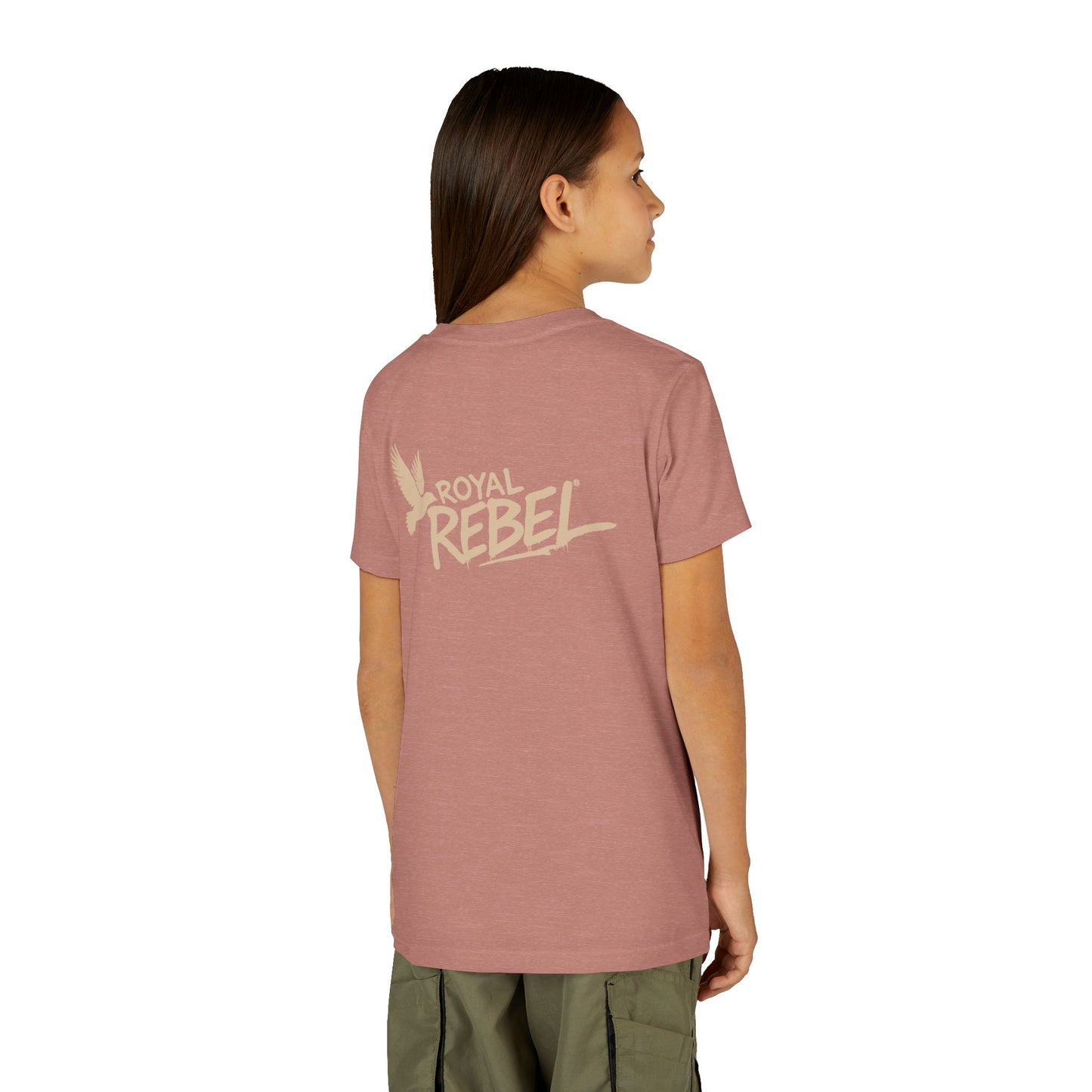 Royal Rebel Fly Youth Tee — Kids' Graphic Skate Streetwear T-Shirt