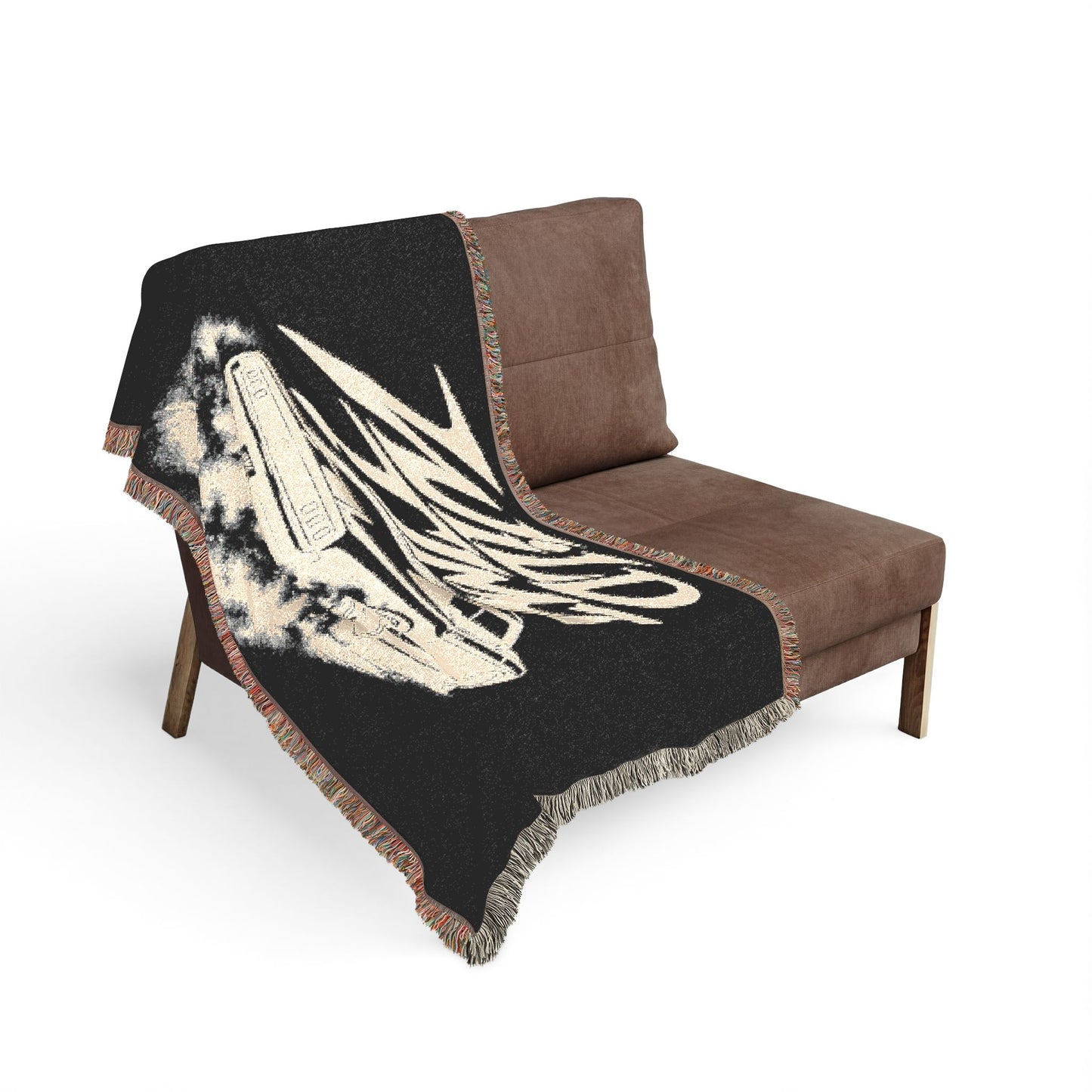 Woven Blanket - Wild Time™ Retro Muscle Car Throw Blanket
