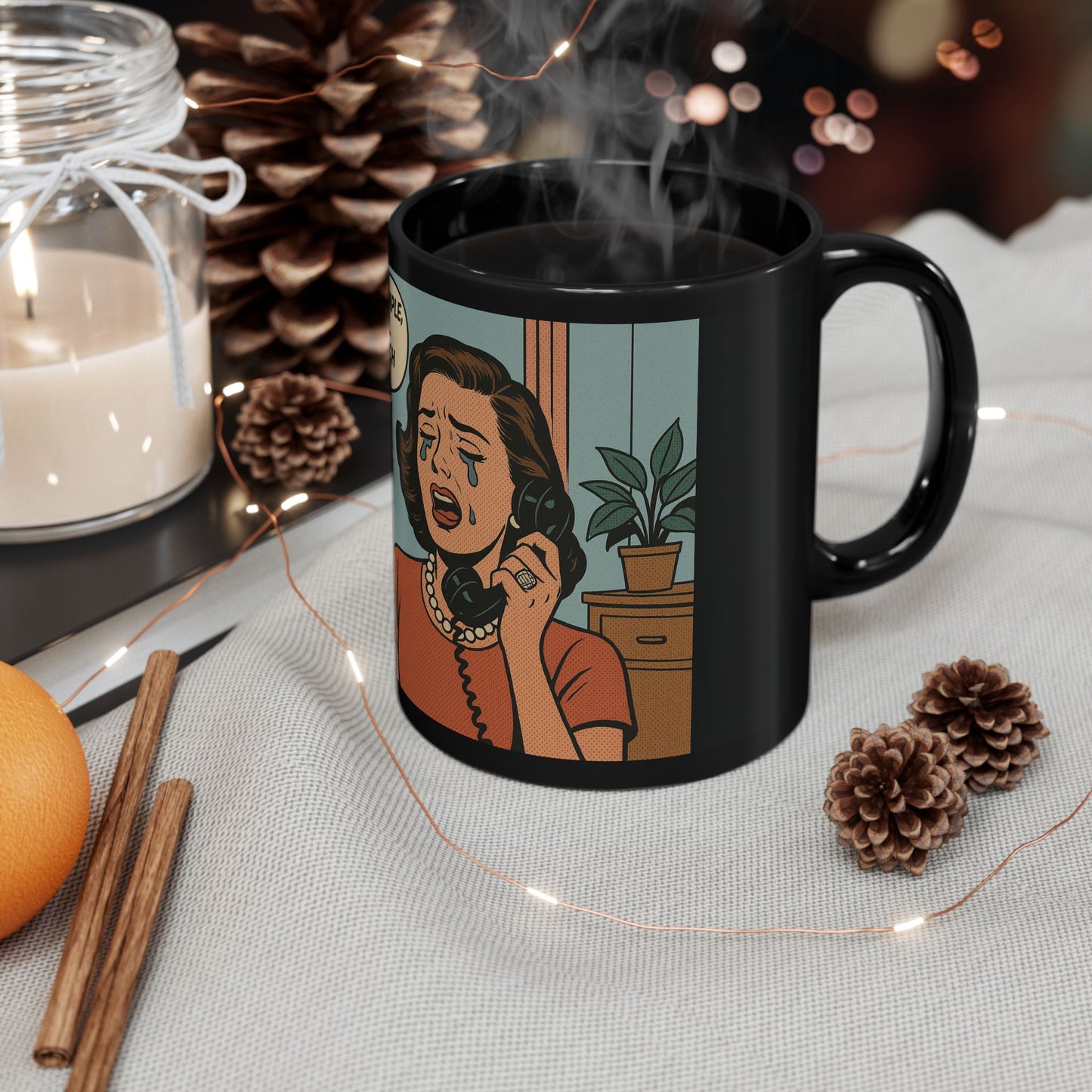 "Simple Beautiful Life" Mug - Cheeky Vintage Design - Fun Gift!