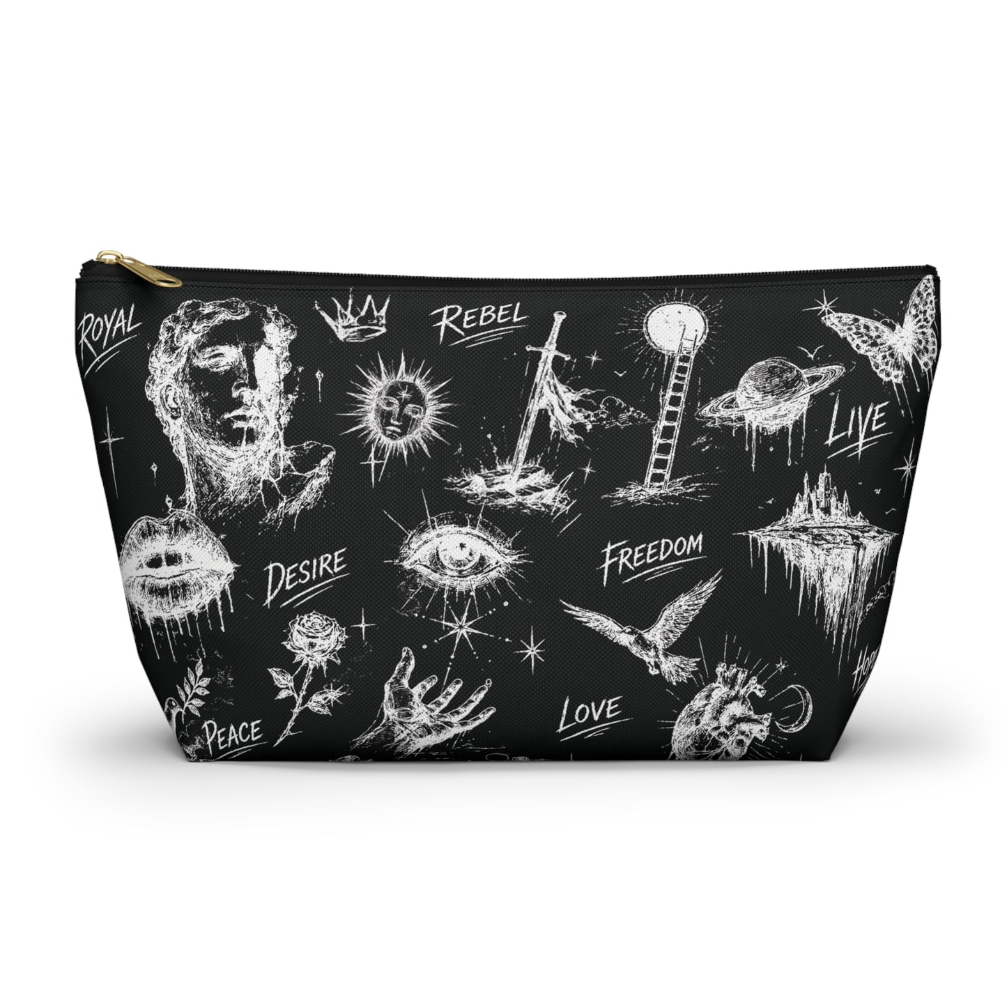 Ethereal Rebel Sketch  :  Everyday Rebel Pouch