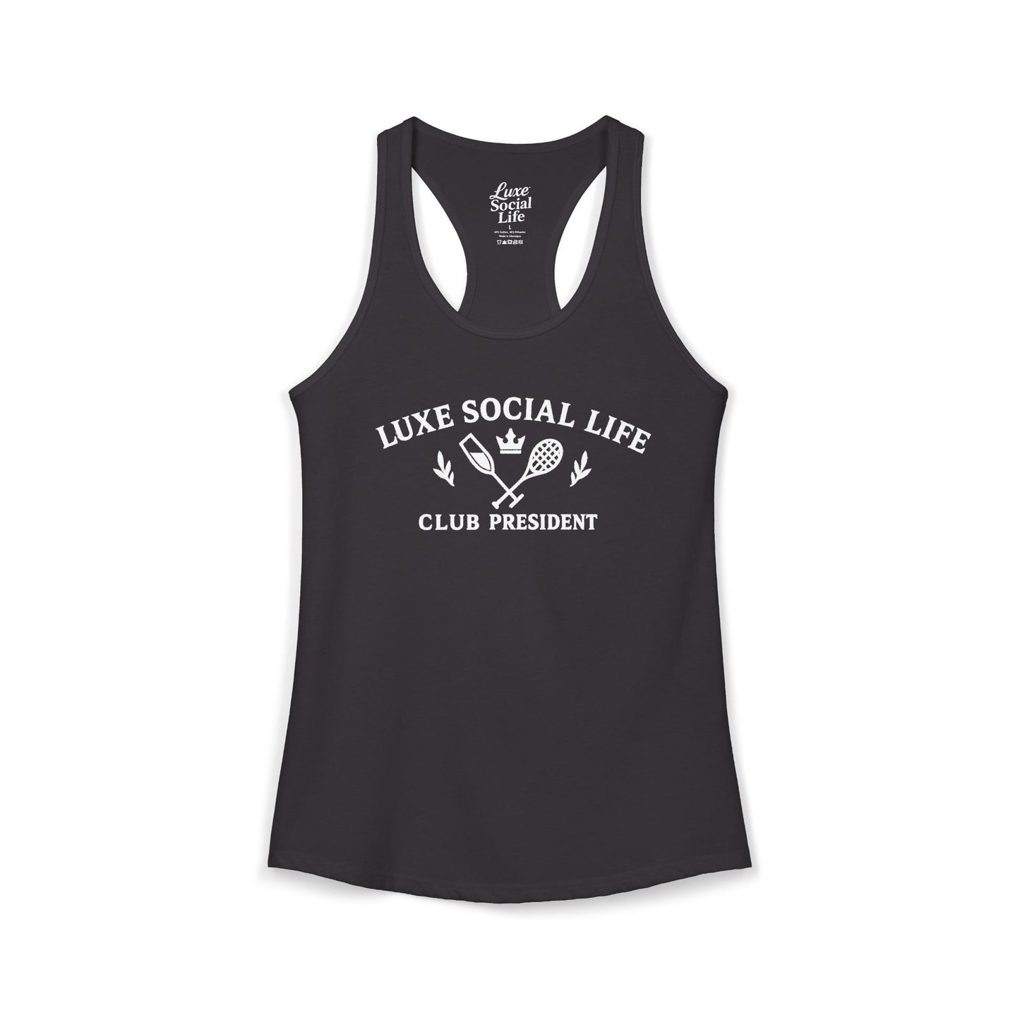 Club President - Women's Racerback Tank