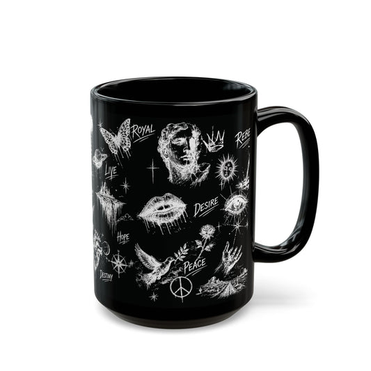 Royal Rebel® Ethereal Sketch - 15oz Mug