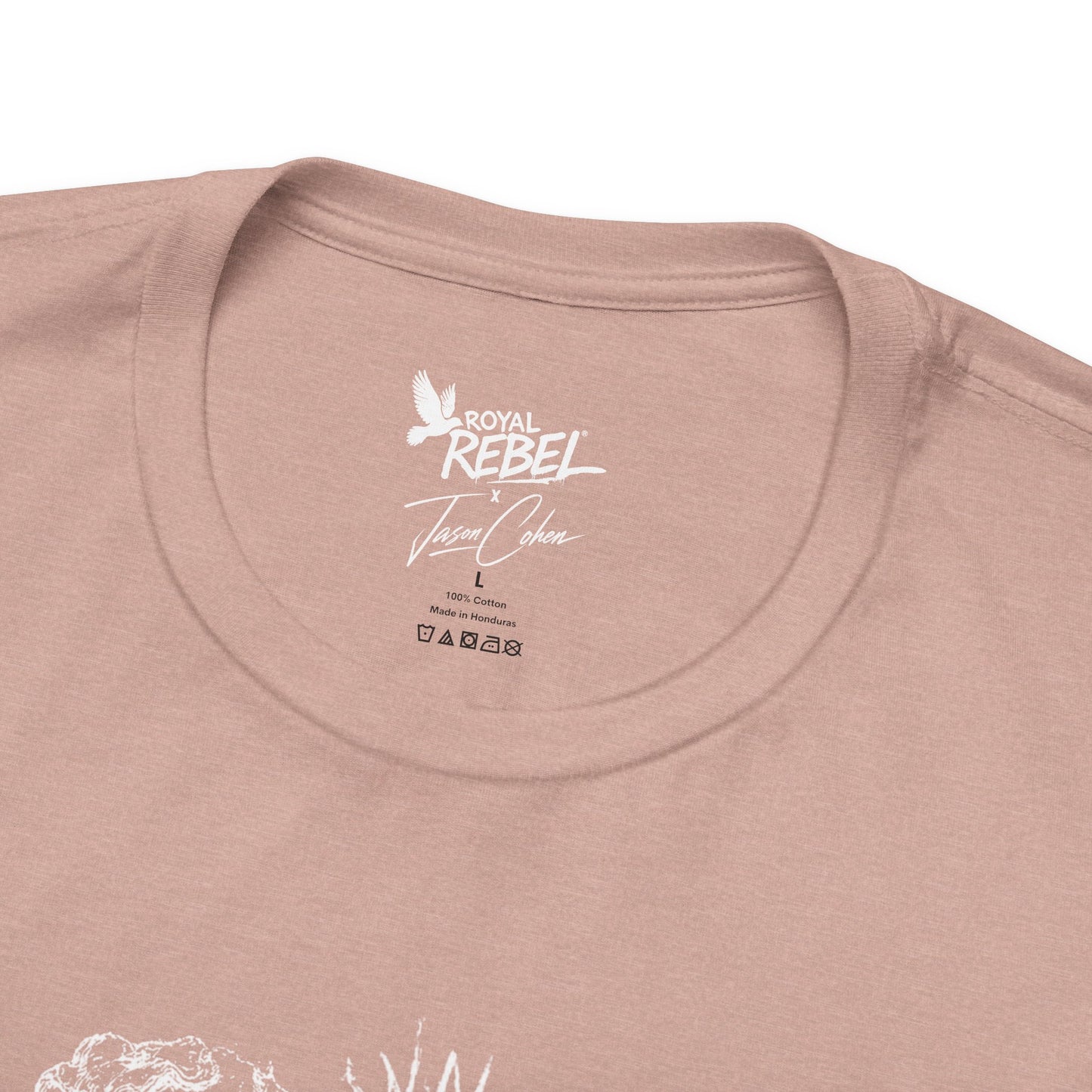 Rebel Sketch Tee - Edgy Unisex Jersey Tee for Rebel Minds