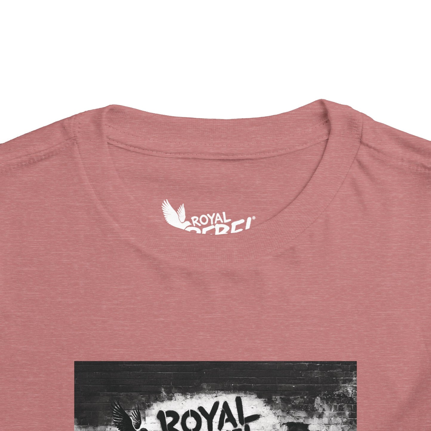 Toddler Tee — 'Royal Rebel' Street Art Graphic Kids Shirt