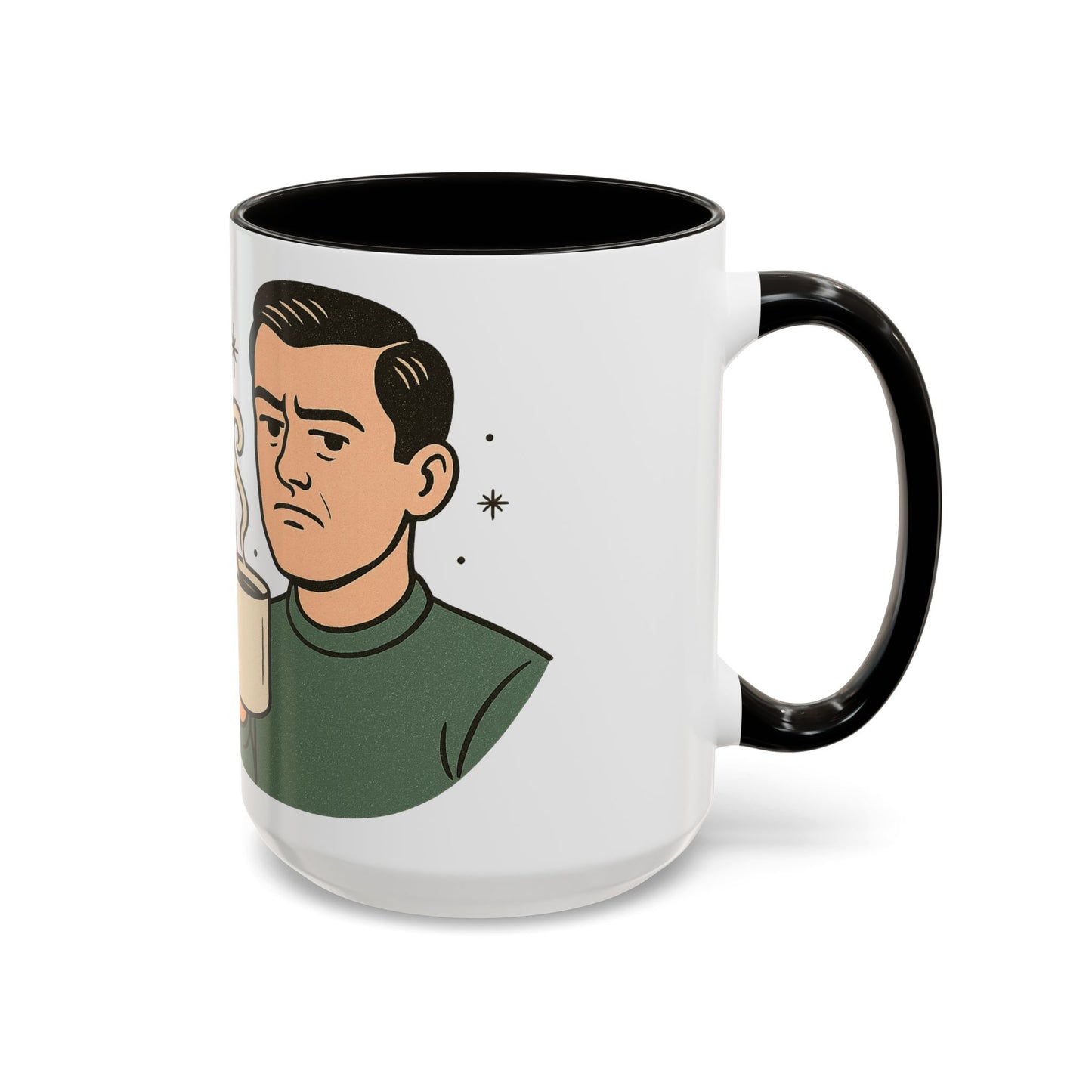 Festive Holiday Mug - "Resting Brew Face"