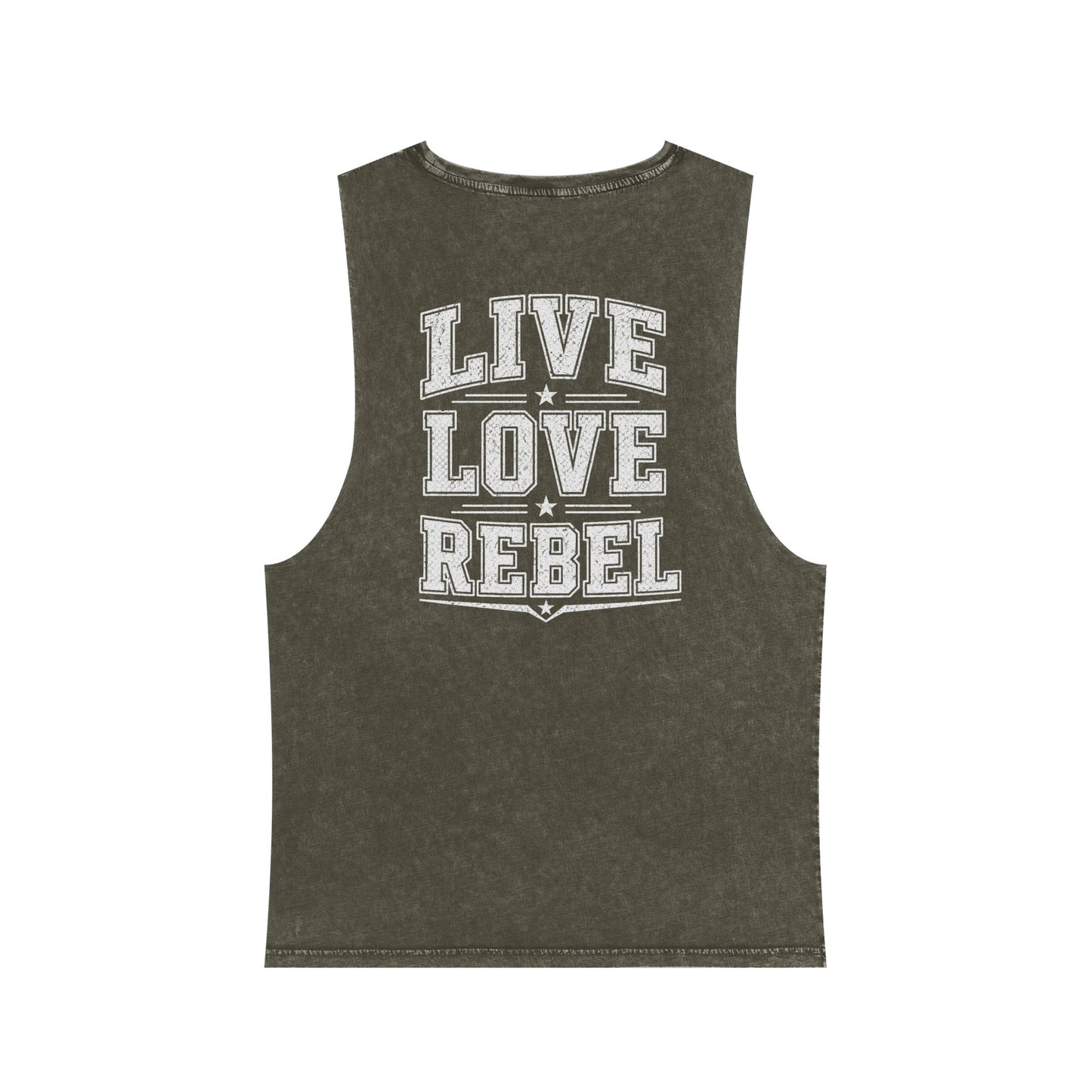 Wild Time™ University" Stonewashed Tank - College Inspired Graphic Sweatshirt for the Rebel at Heart