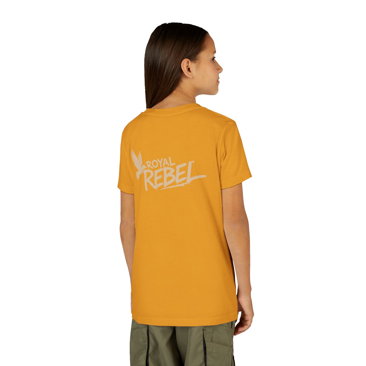 Royal Rebel Fly Youth Tee — Kids' Graphic Skate Streetwear T-Shirt