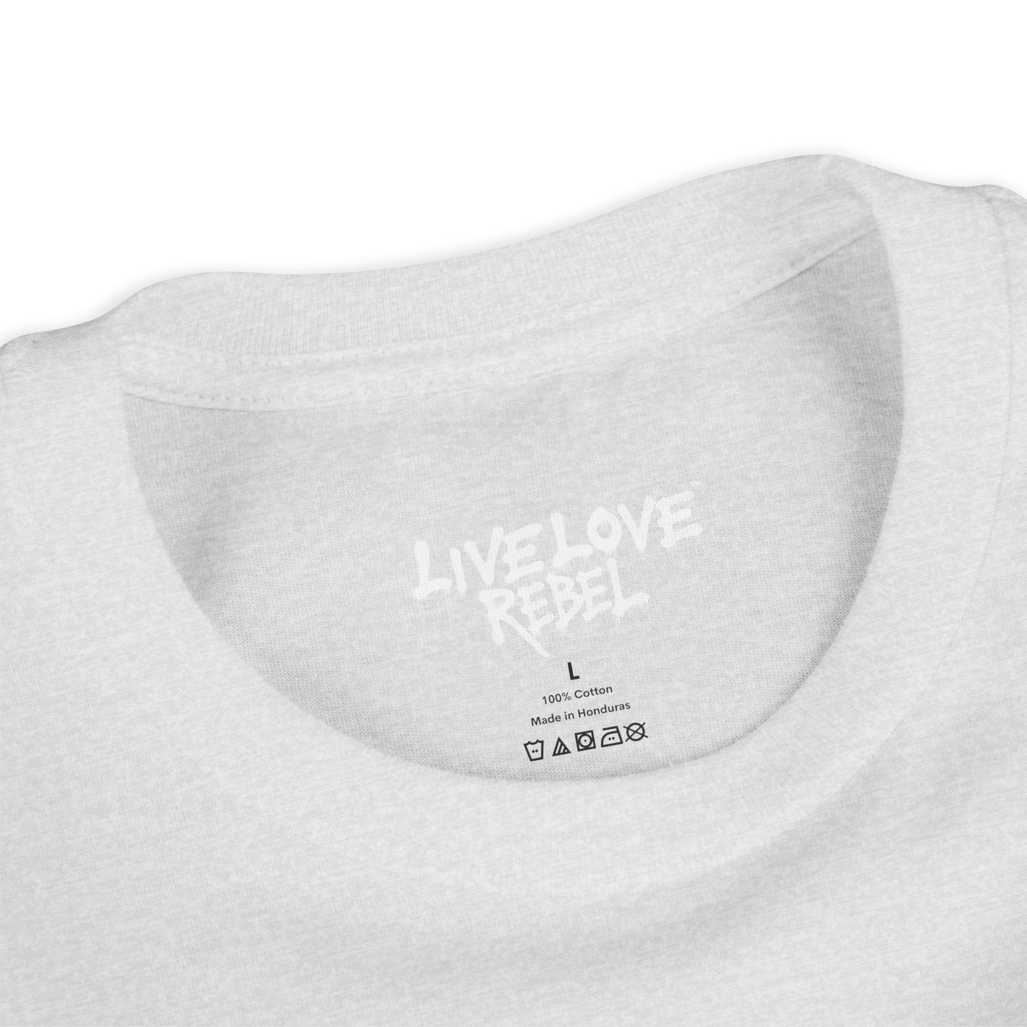 Live Love Rebel Youth Tee — Kids' Graphic Skate Streetwear T-Shirt