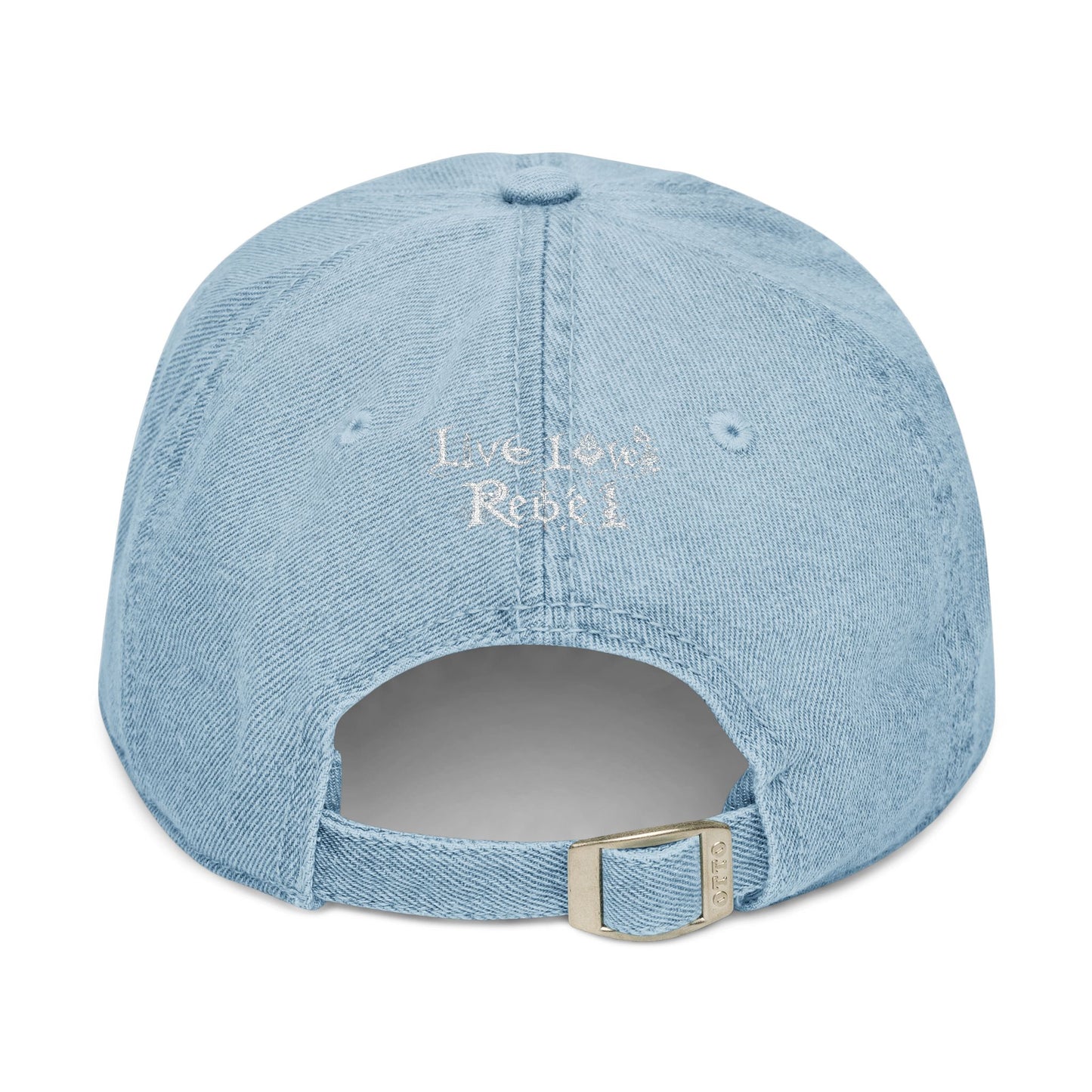 Ethereal Royal Rebel® Sketch - Denim Hat Embroidered