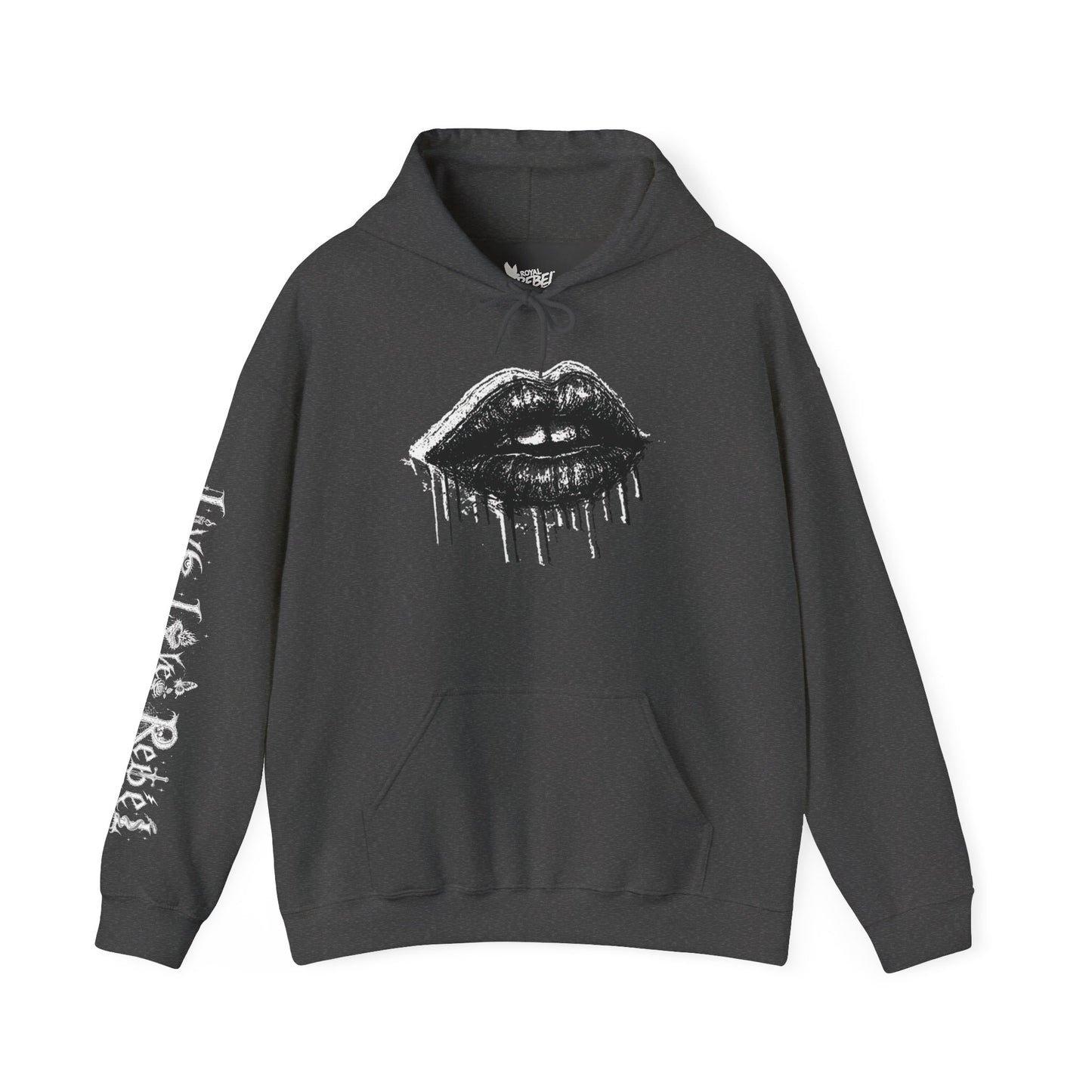 Royal Rebel® Ethereal Sketch Hoodie - Edgy Unisex Hoodie for Creative Minds