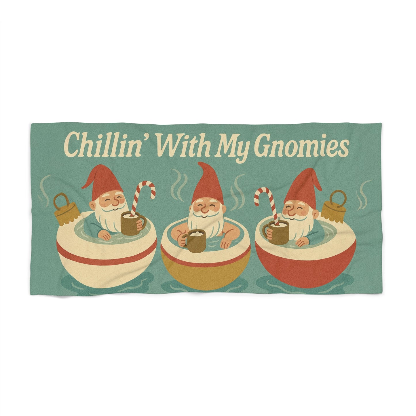 Chillin' with my Gnomies- Towel