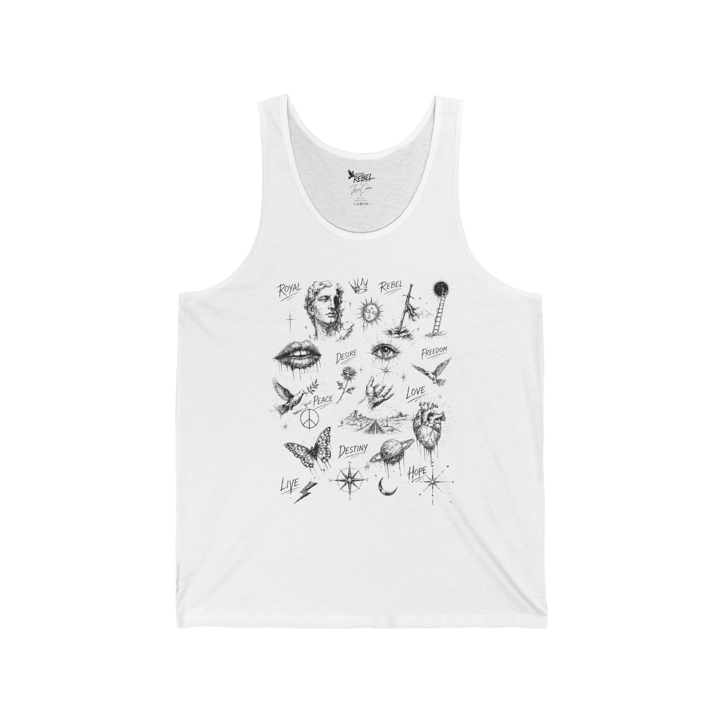 Rebel Sketch Tank Top