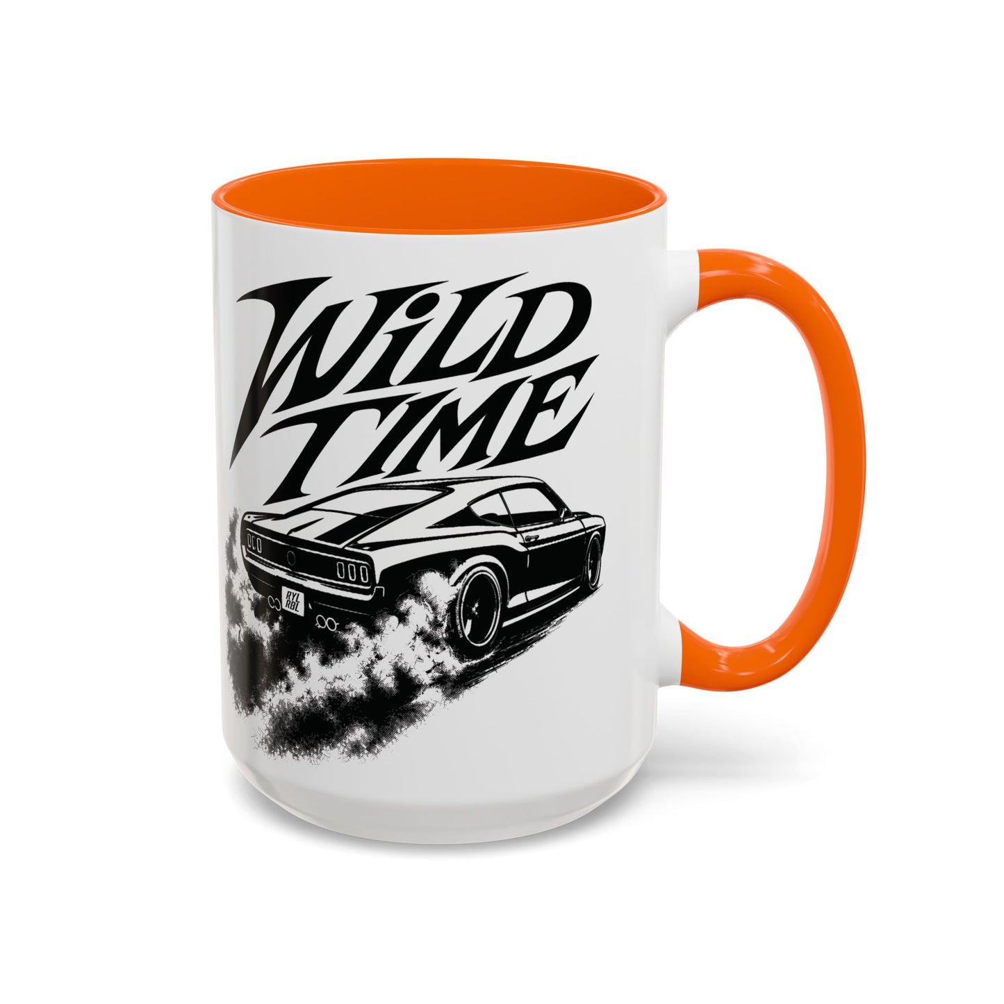Coffee Mug - 'Wild Time' Muscle Car Accent Mug 15 oz