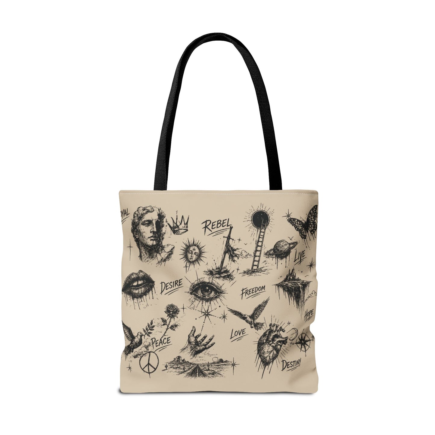 Royal Rebel® Ethereal Sketch Tote Bag