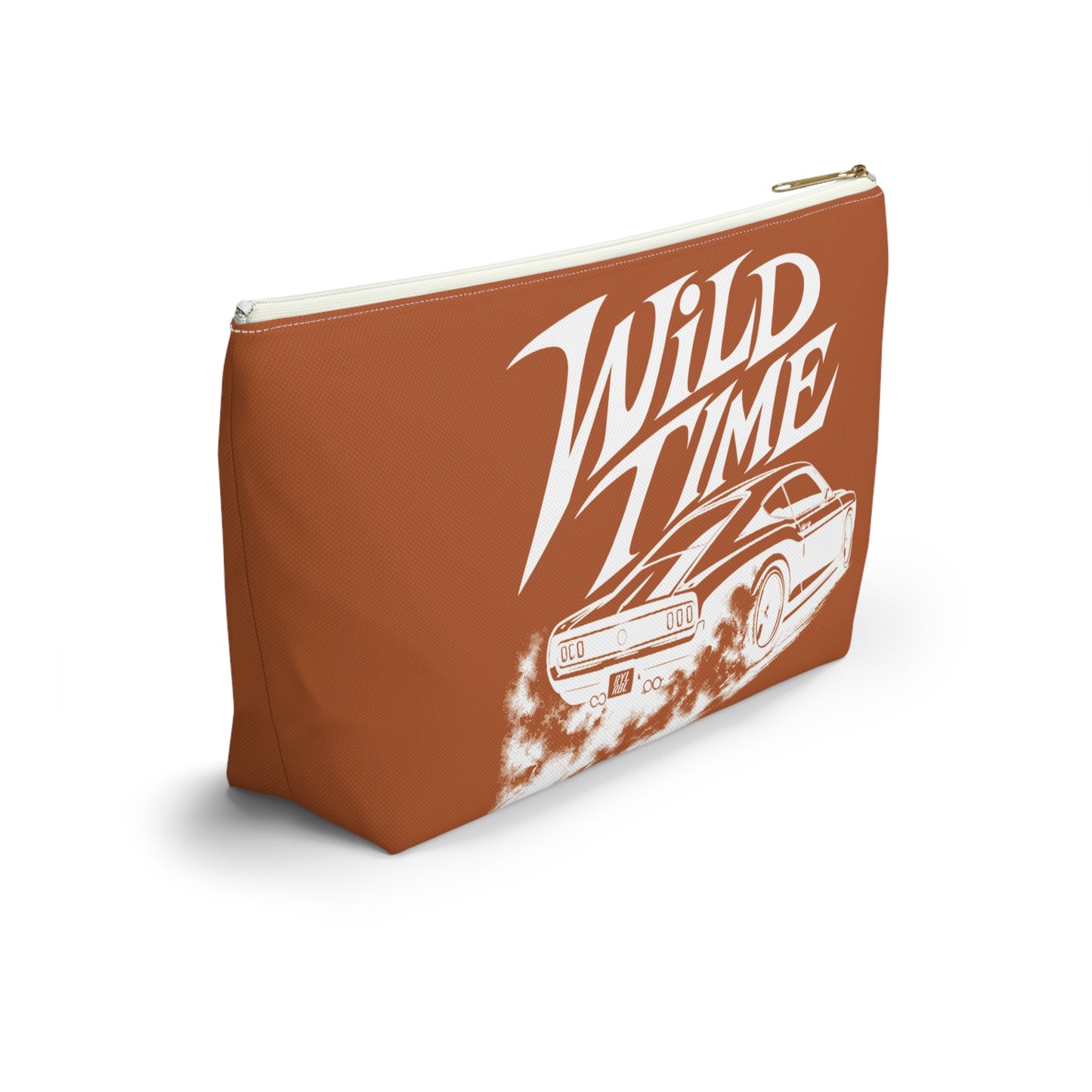 Wild Time™ Street Racer Orange Accessory Pouch - Travel Zip Bag