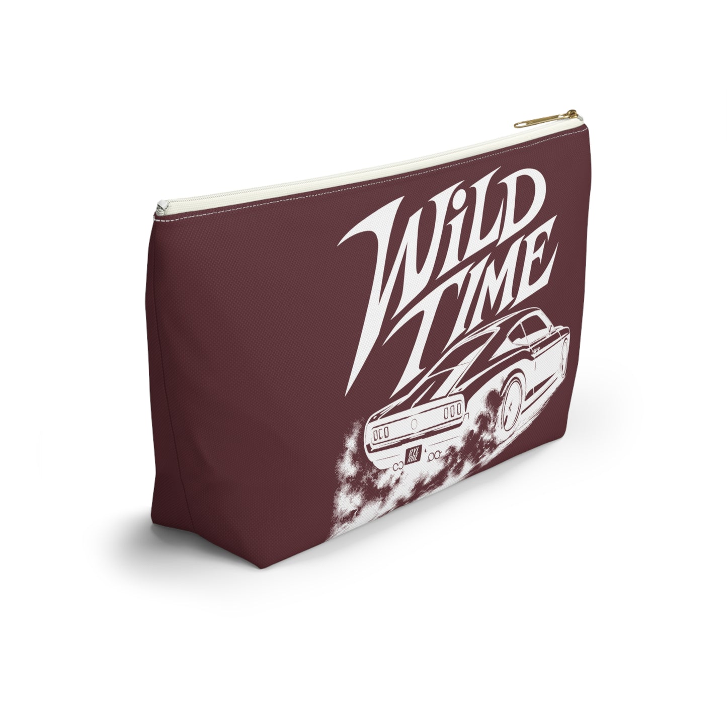 Wild Time™ Street Racer Maroon Accessory Pouch - Travel Zip Bag