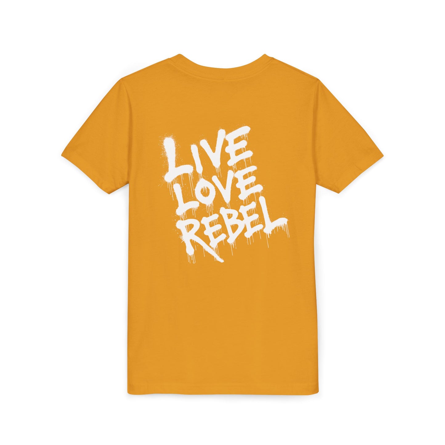Live Love Rebel Youth Tee — Kids' Graphic Skate Streetwear T-Shirt