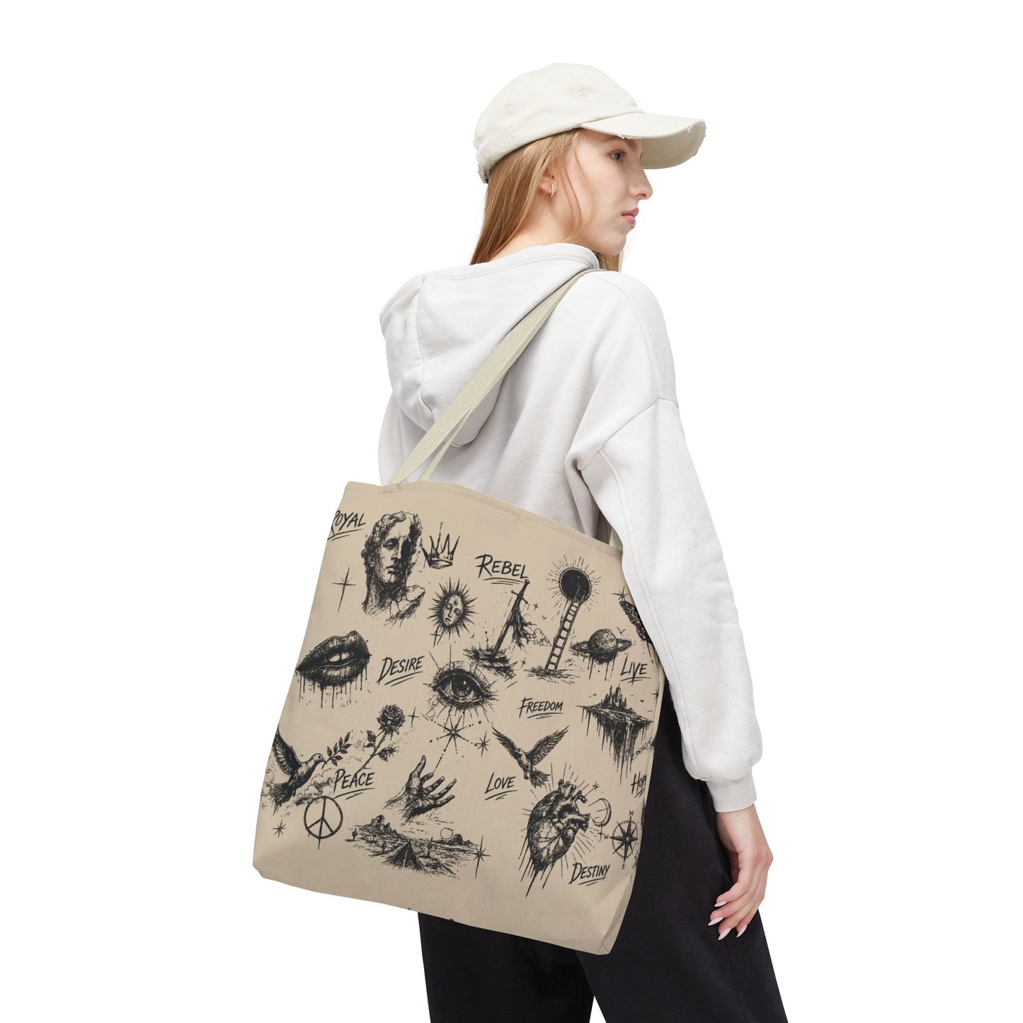 Royal Rebel® Ethereal Sketch Tote Bag
