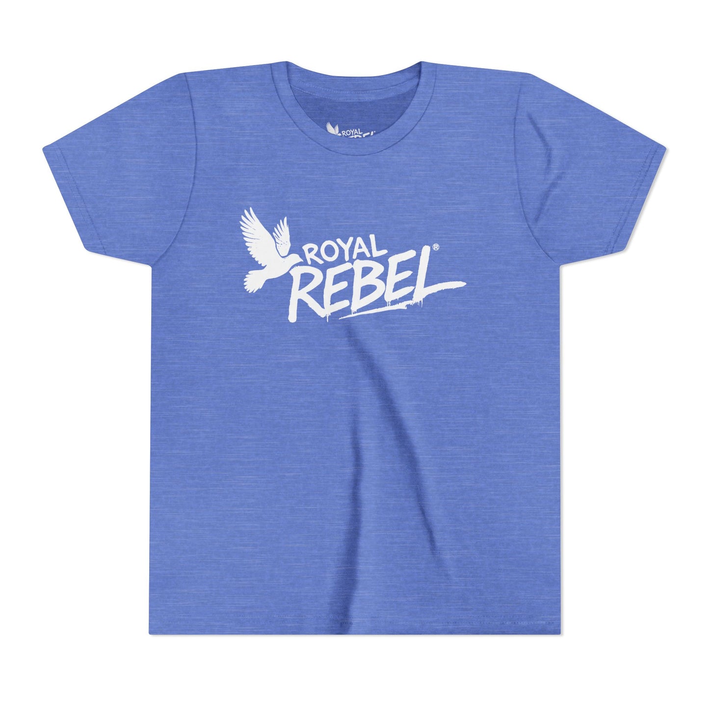 Royal Rebel Youth Tee — Kids' Graphic Skate Streetwear T-Shirt