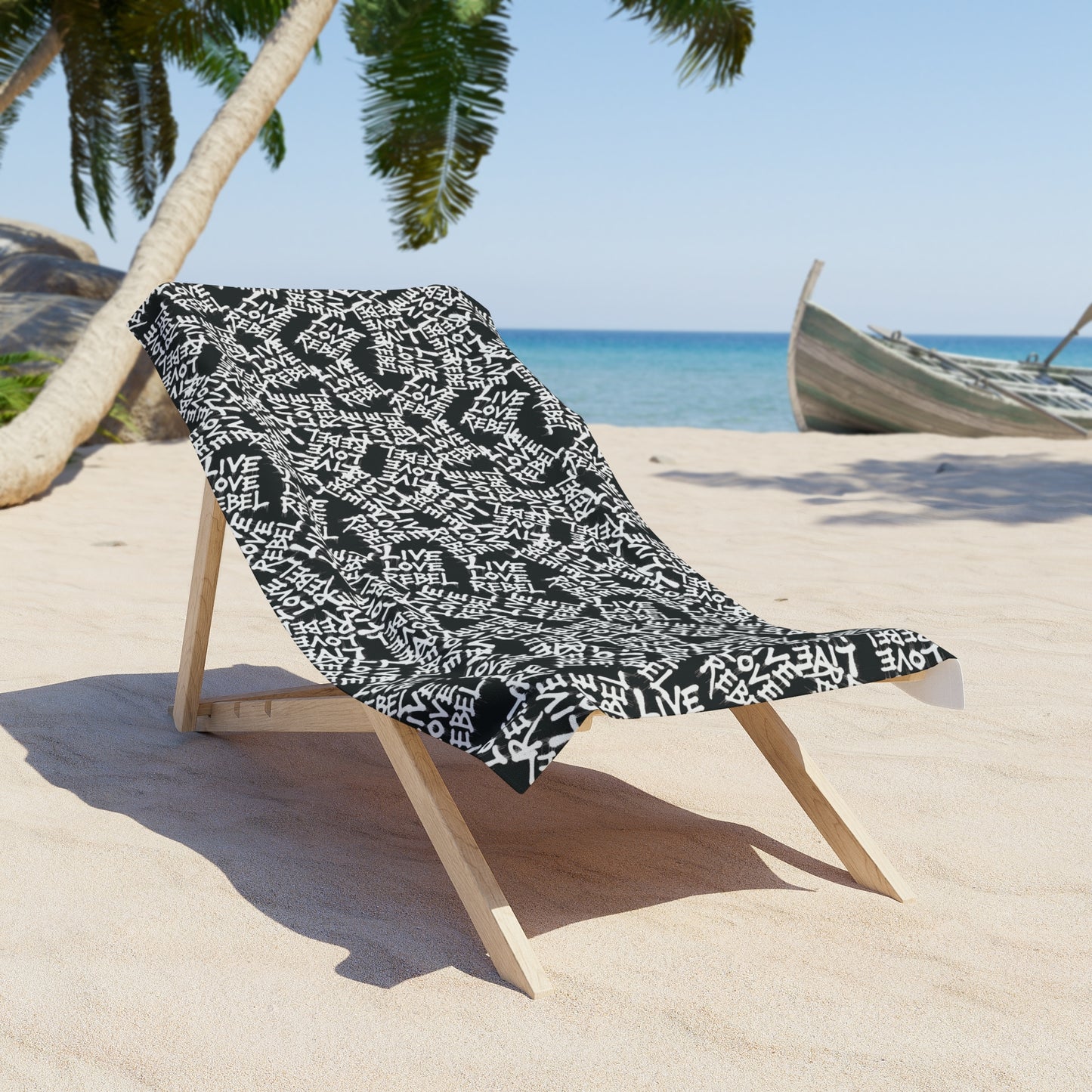 Live Love Rebel™ Beach Towel - Trendy Summer Essentials for Beach Lovers