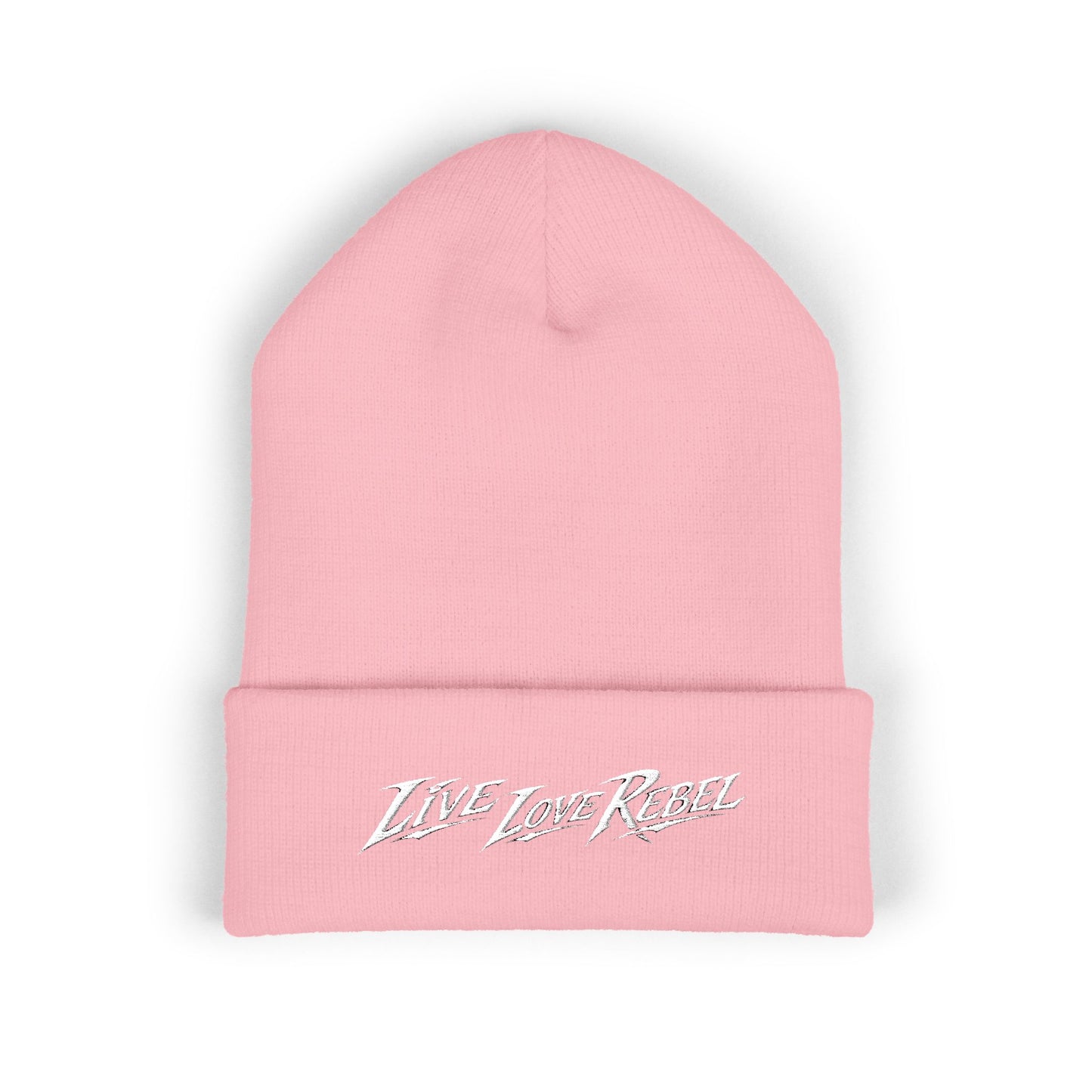 Live Love Rebel® Unisex Cuffed Beanie - Embroidered