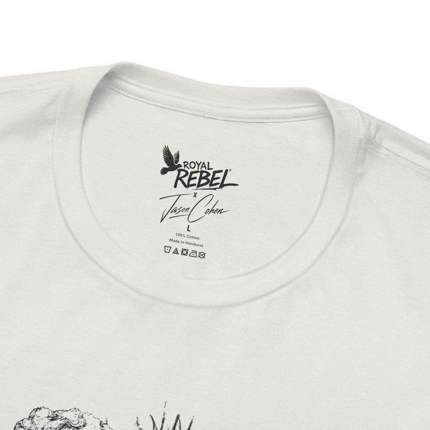 Rebel Sketch Tee - Edgy Unisex Jersey Tee for Rebel Minds