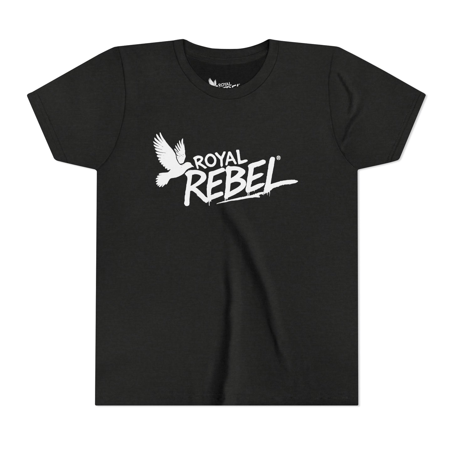 Royal Rebel Youth Tee — Kids' Graphic Skate Streetwear T-Shirt