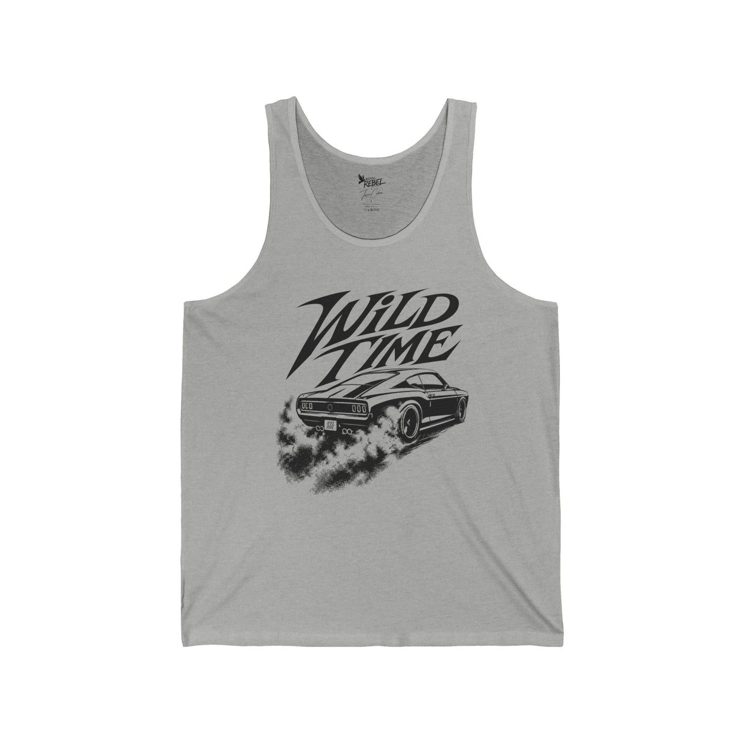 Wild Time™ Muscle Car Tank Top - Vintage Racing Graphic Tank