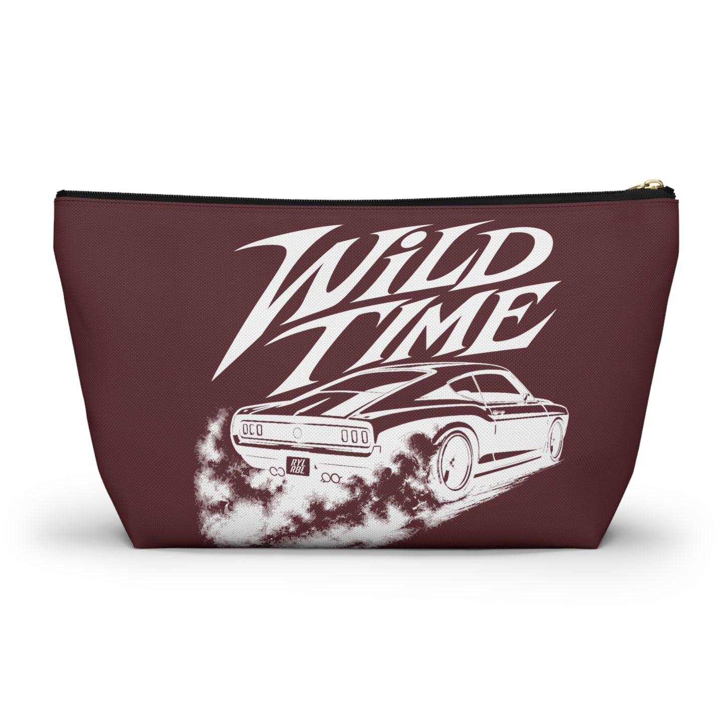 Wild Time™ Street Racer Maroon Accessory Pouch - Travel Zip Bag