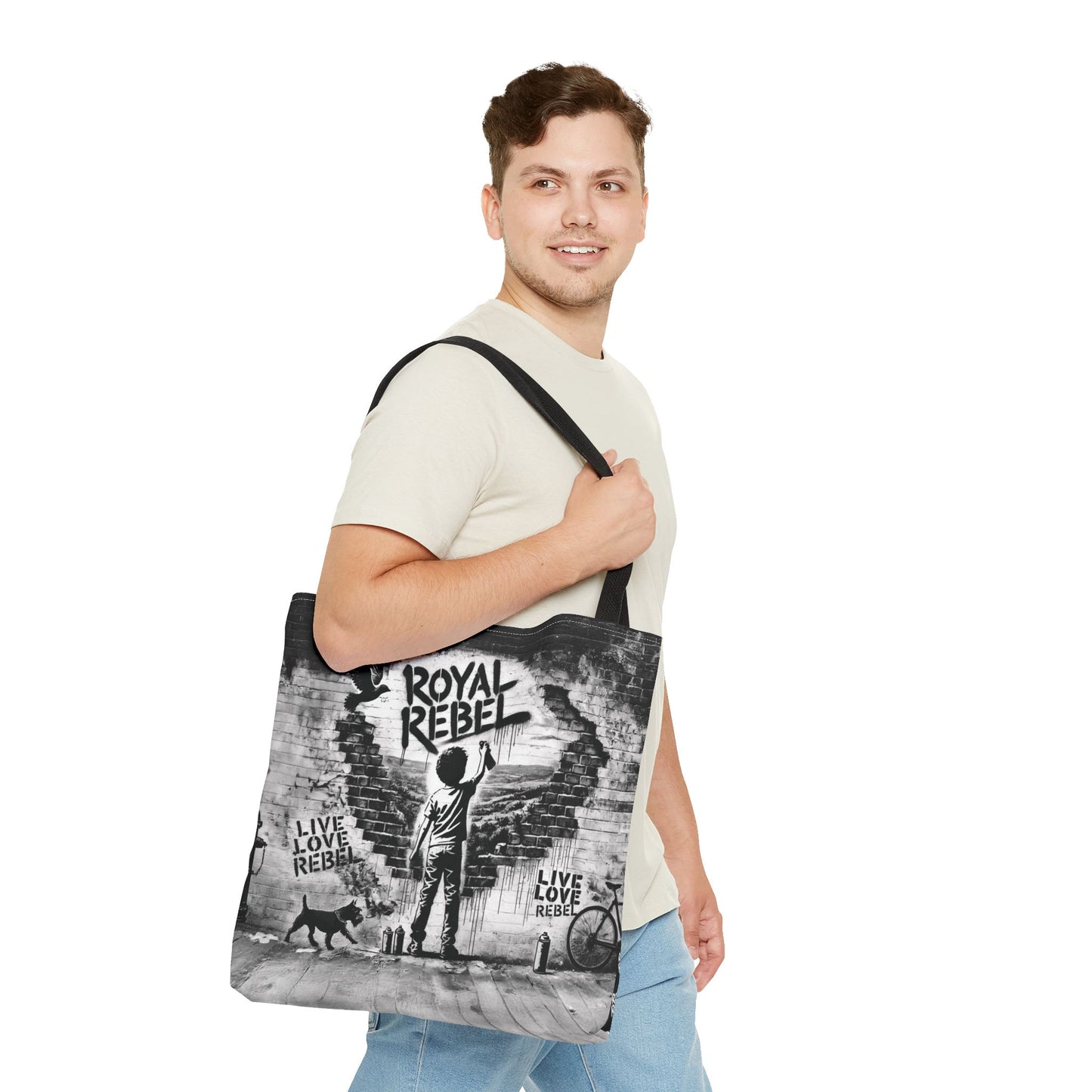 Royal Rebel® Tote Bag - Live Love Rebel Urban Style