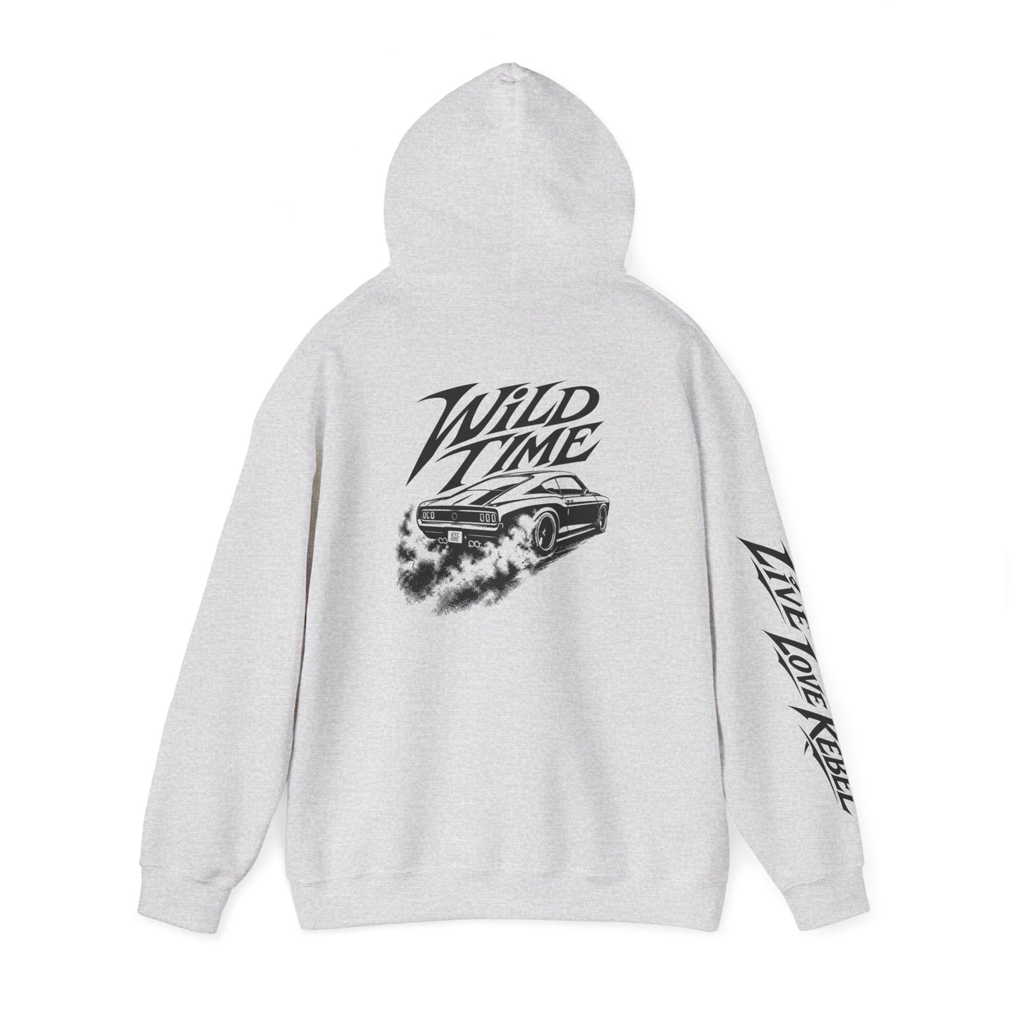 Wild Time™ - Unisex Street Race Car Sweatshirt for the fast Rebel