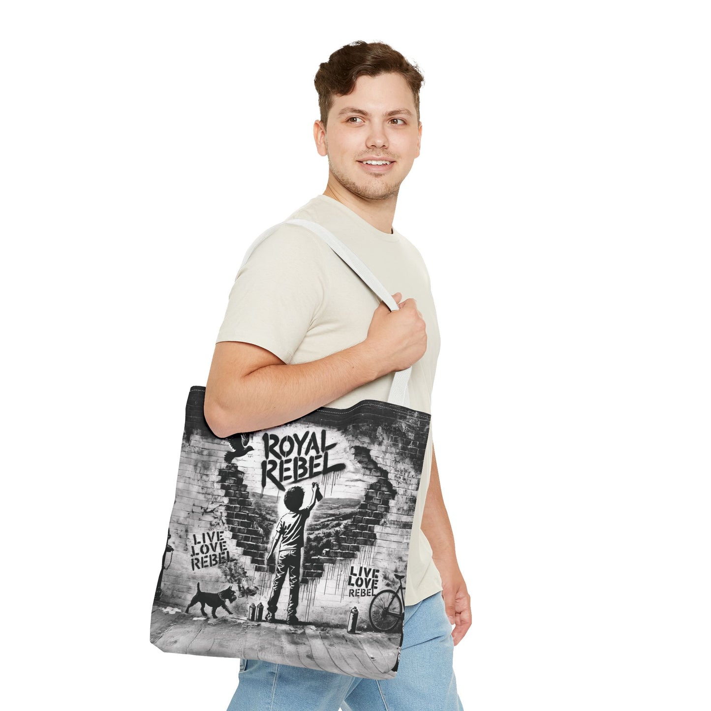 Royal Rebel® Tote Bag - Live Love Rebel Urban Style