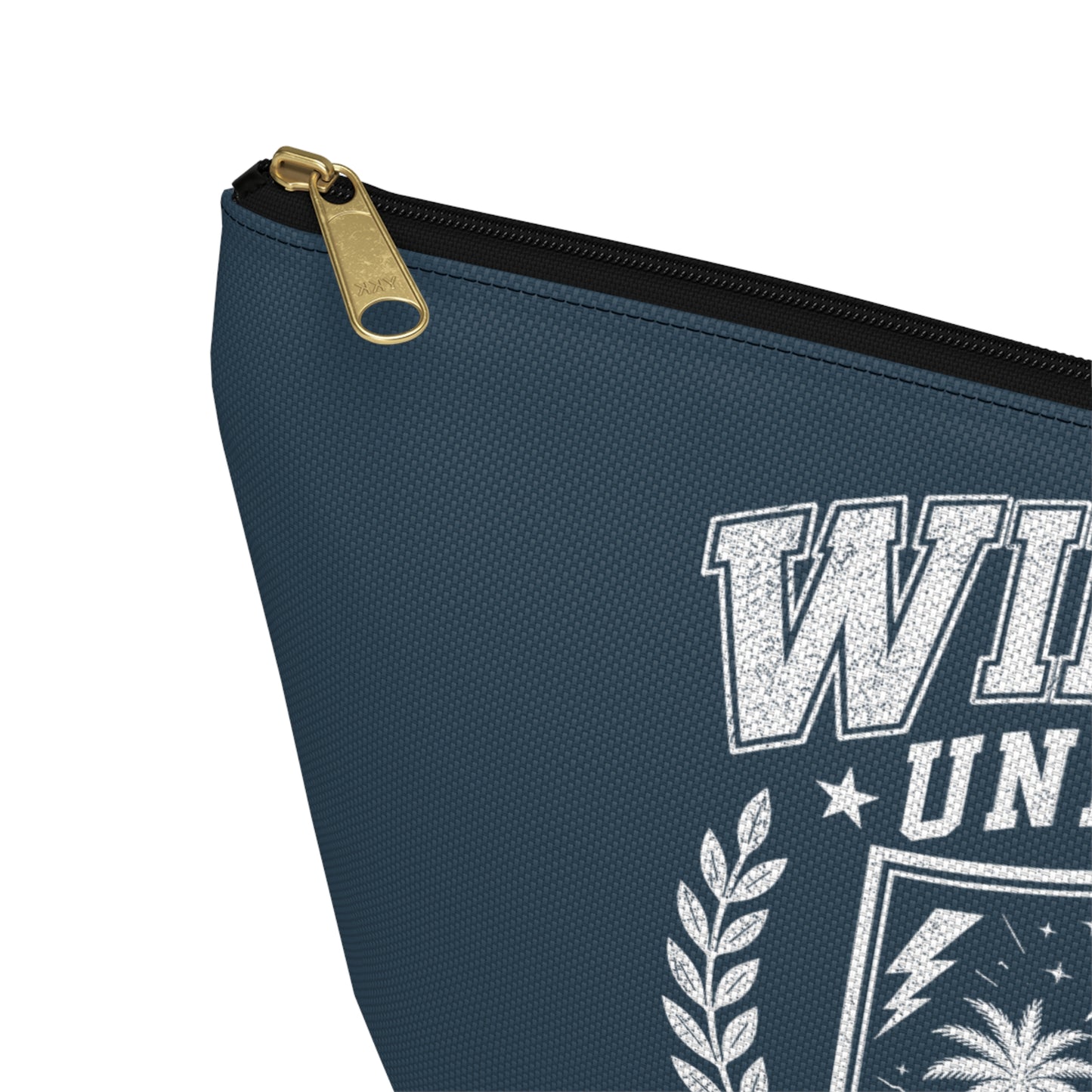 Wild Time™ University Navy Accessory Pouch - Travel Zip Bag
