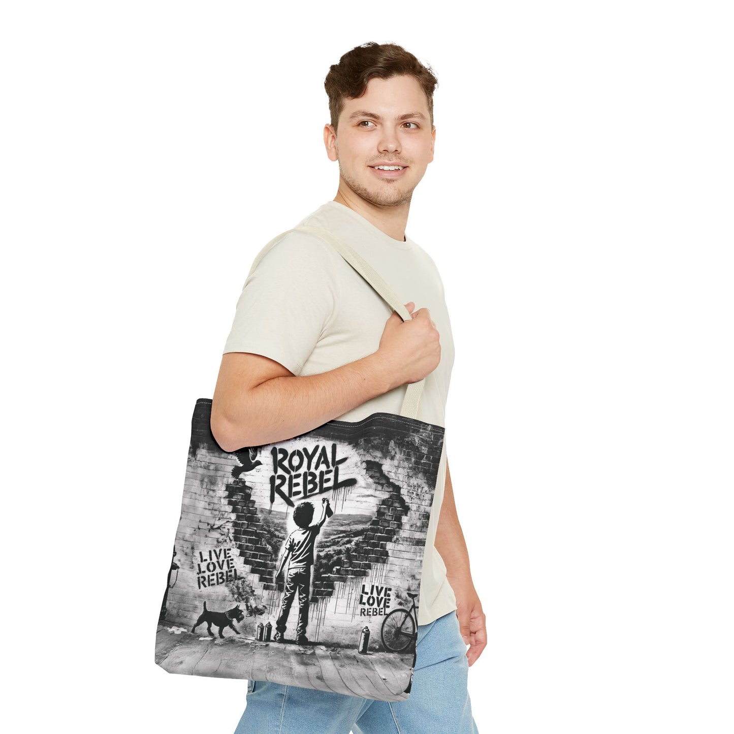Royal Rebel® Tote Bag - Live Love Rebel Urban Style